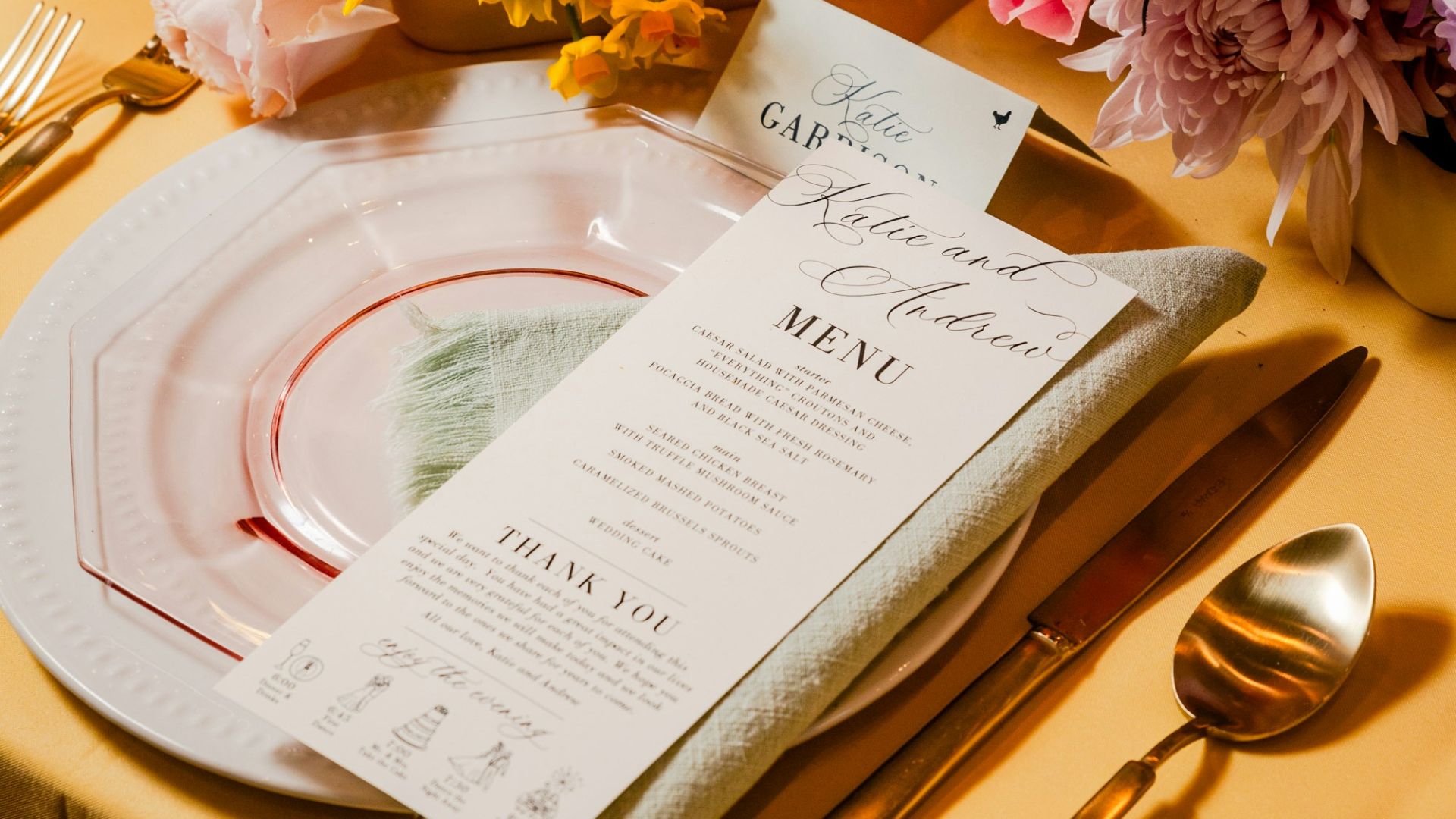 4. Menus sur mesure
