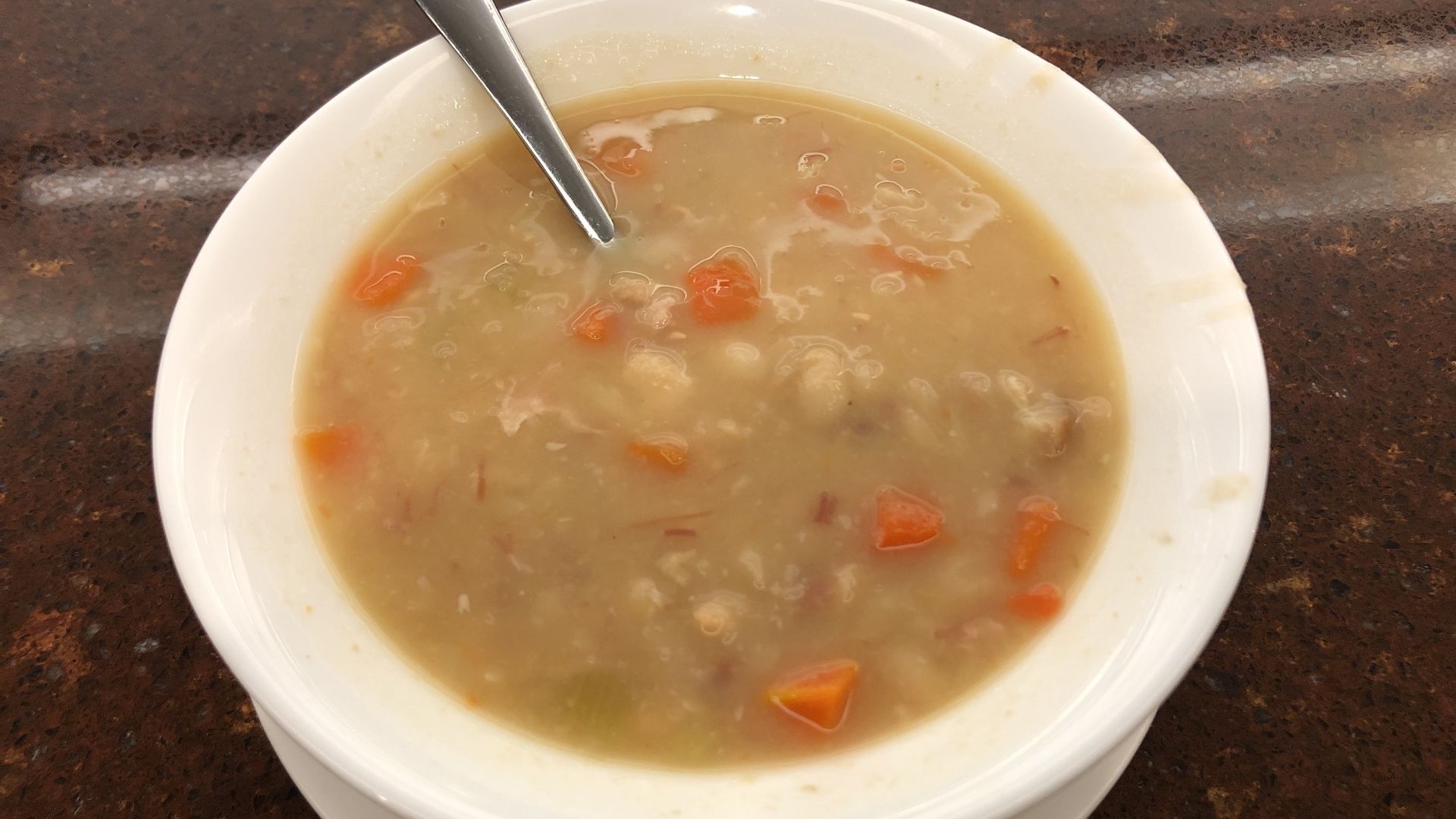 8. Soupe au jambon et aux haricots