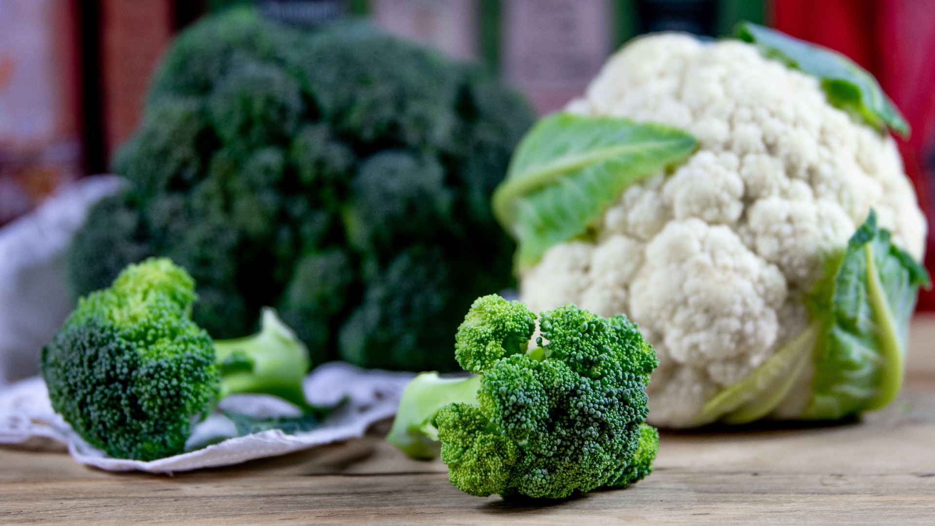 4. Le brocoli et le chou-fleur