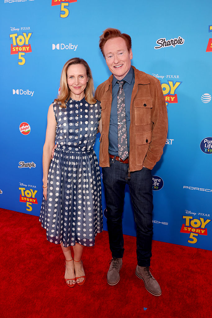 Liza Powel et Conan O'Brien