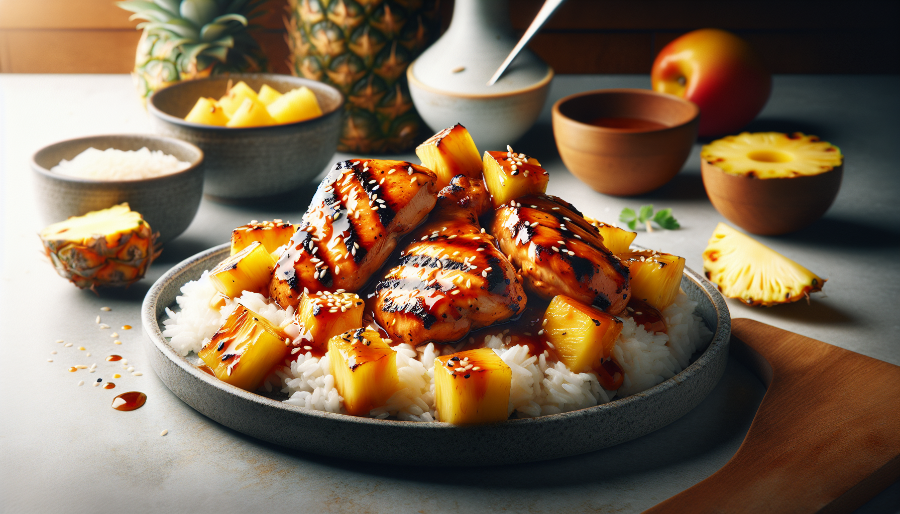 Poulet hawaïen