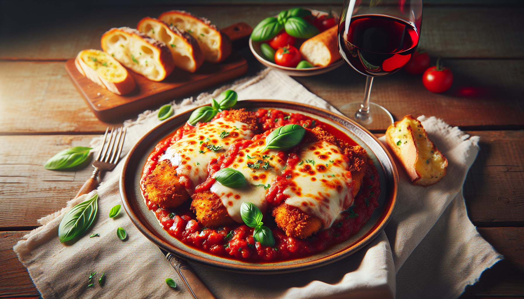 Poulet parmigiana