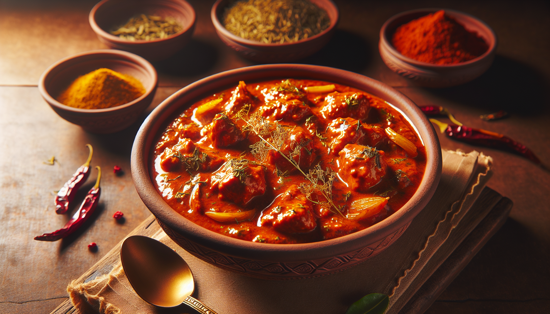 Poulet indien au beurre