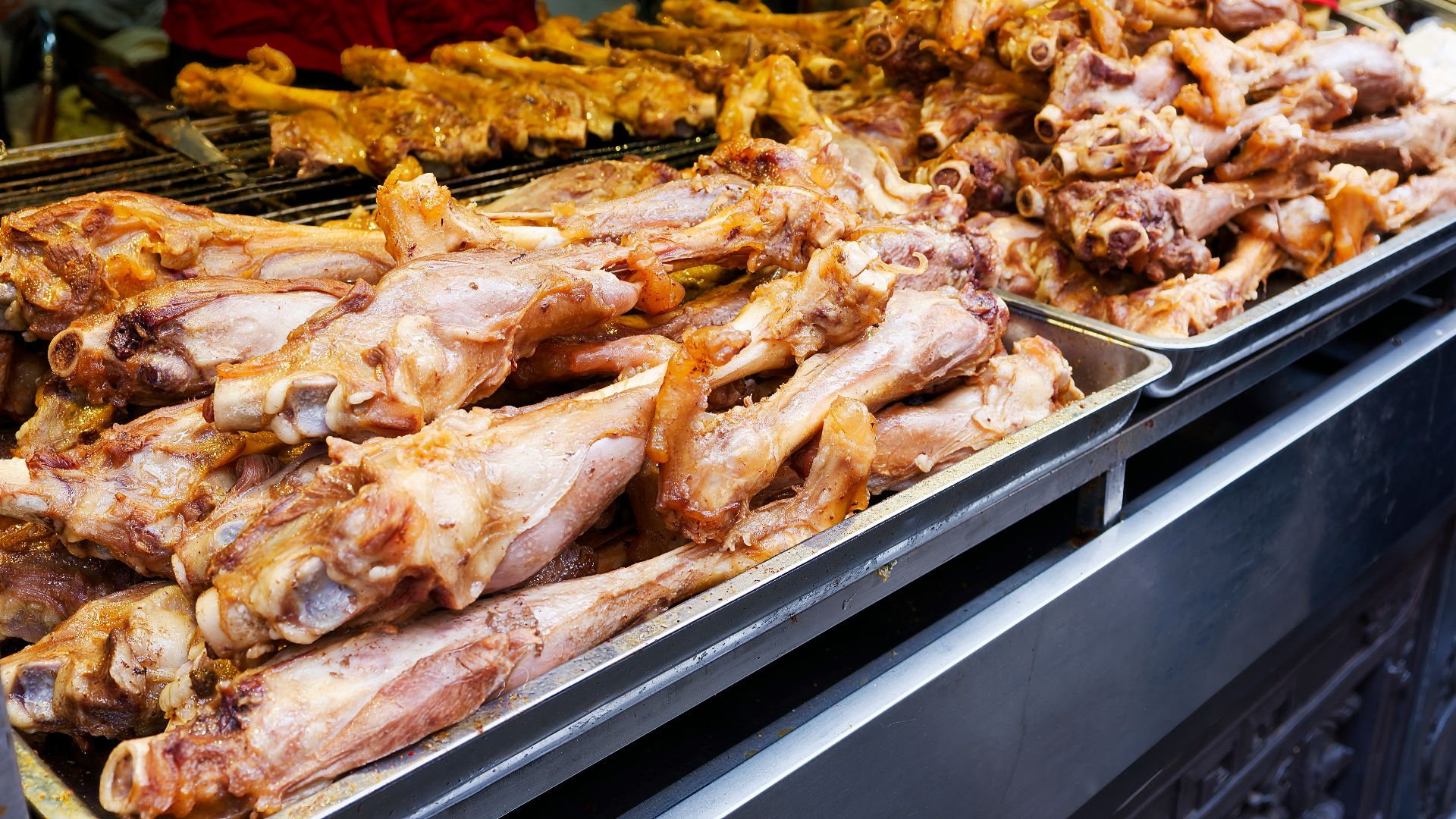 20. Cuisses de dinde enrobées de bacon