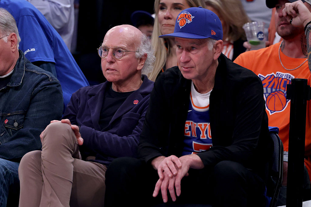 Larry David et John McEnroe