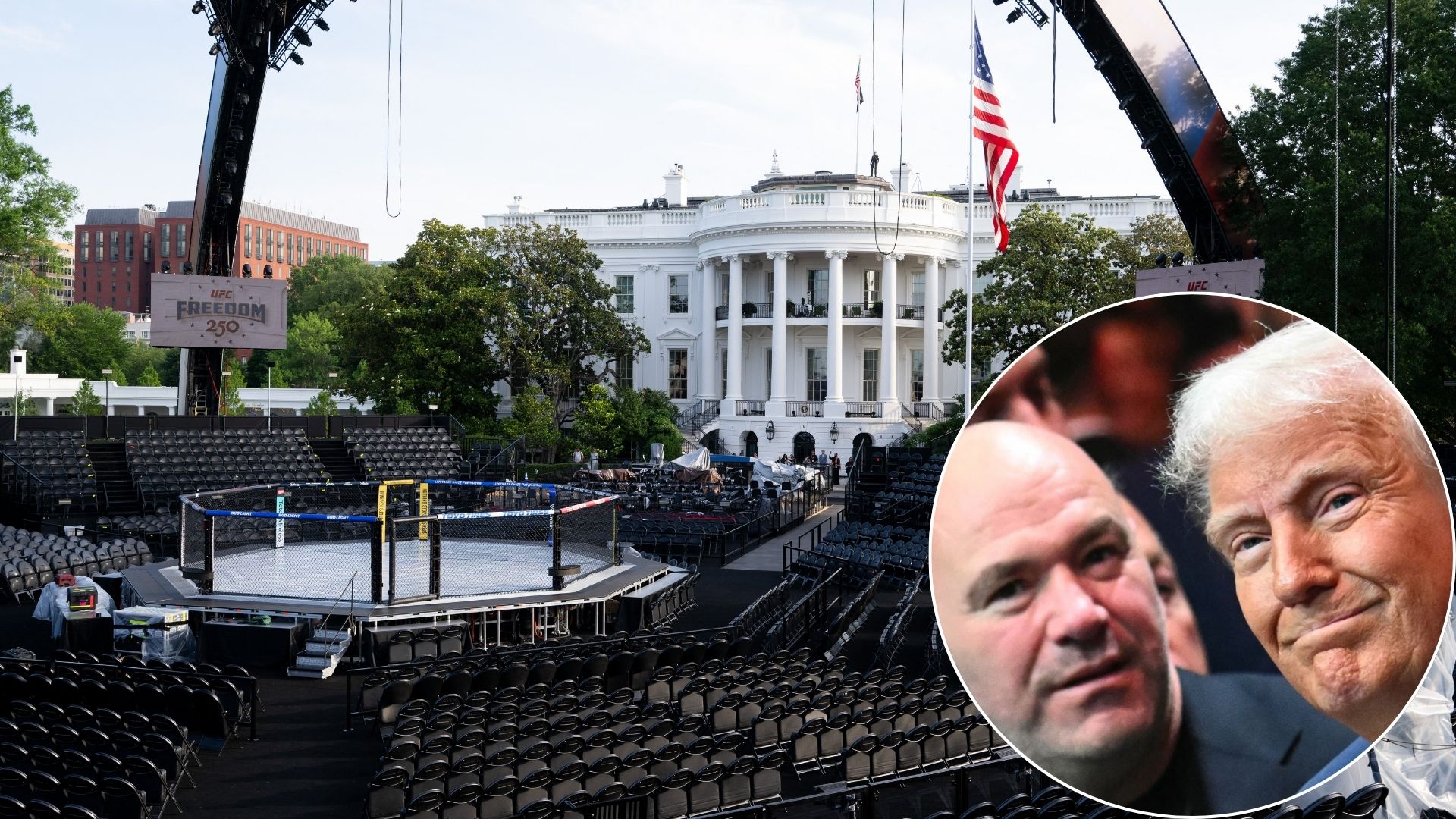 UFC Event at White House Could Cost More Than $60M