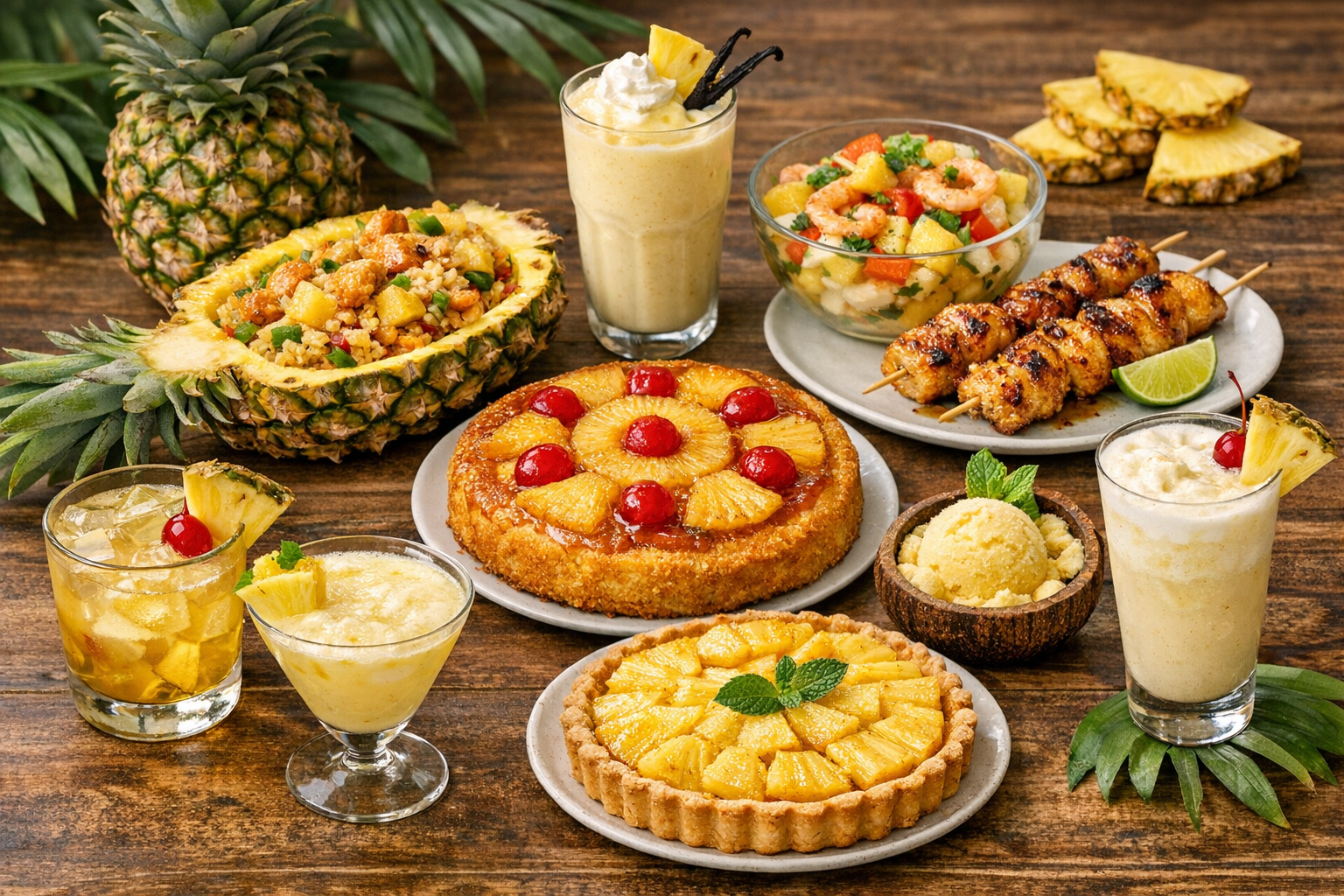 Découvrez 8 recettes gourmandes à base d’ananas