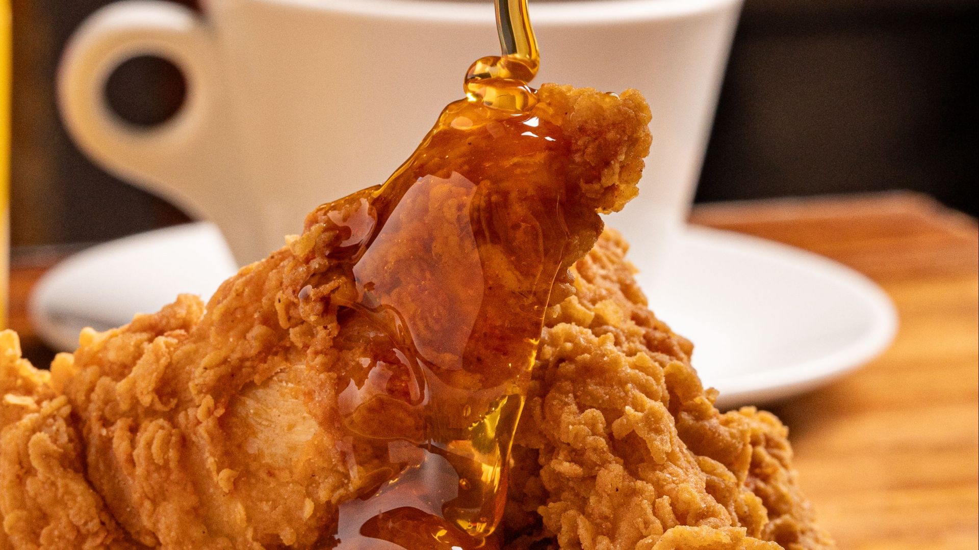 13. Poulet et gaufres