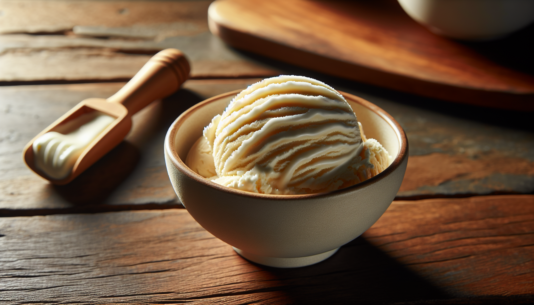 Crème glacée à la vanille