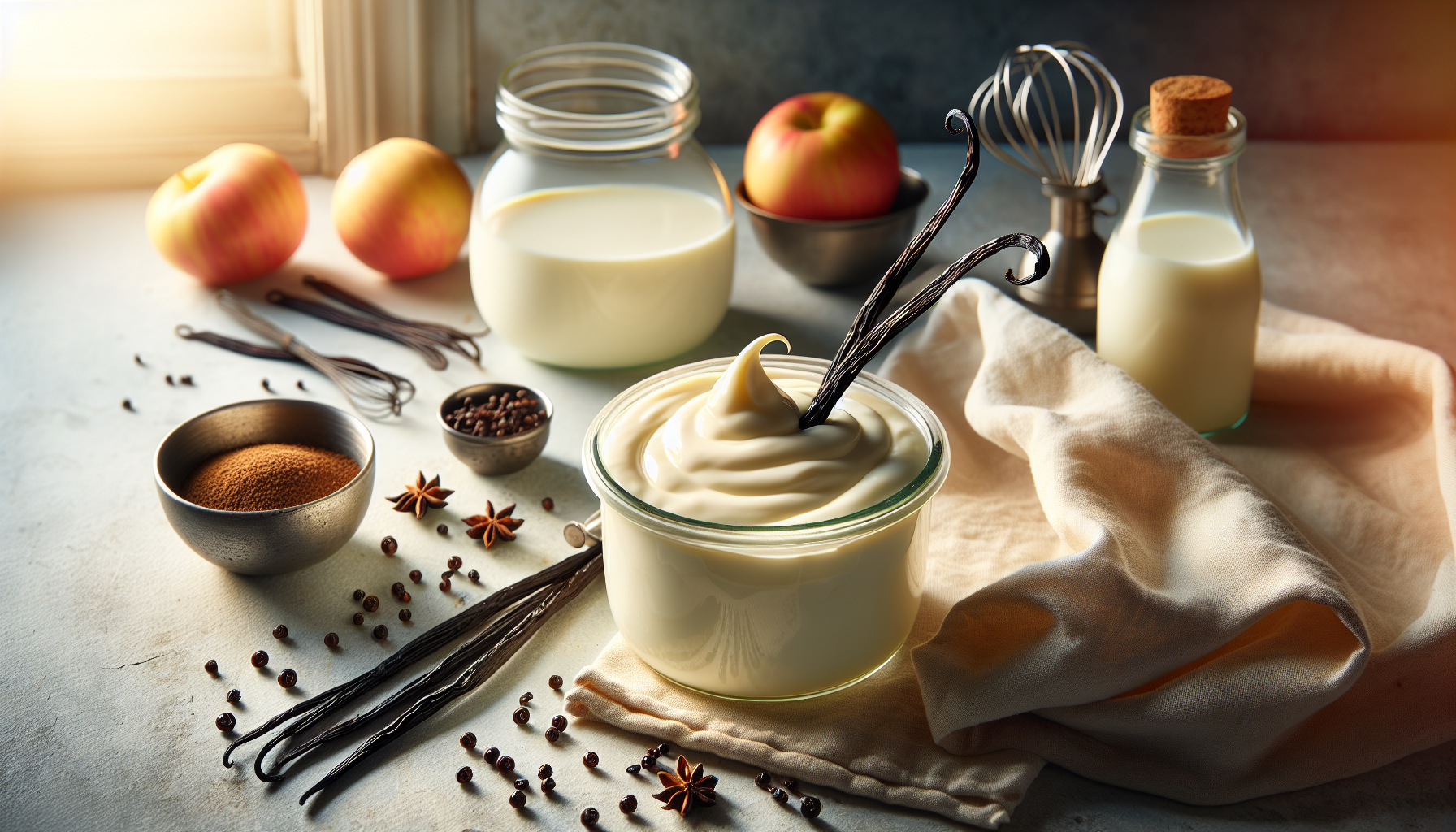 Yogourts maison - vanille