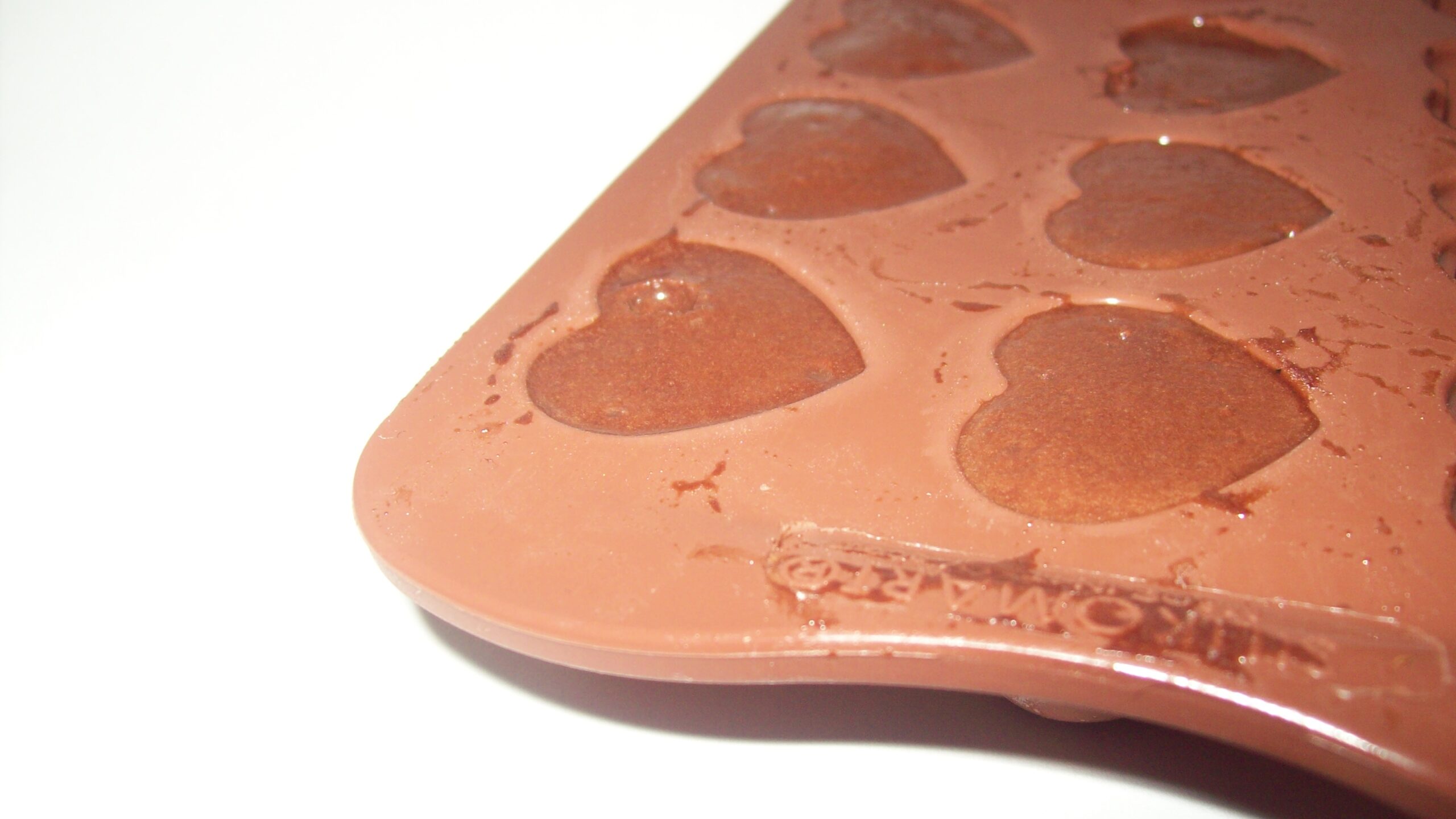 Cœurs de ganache givrés