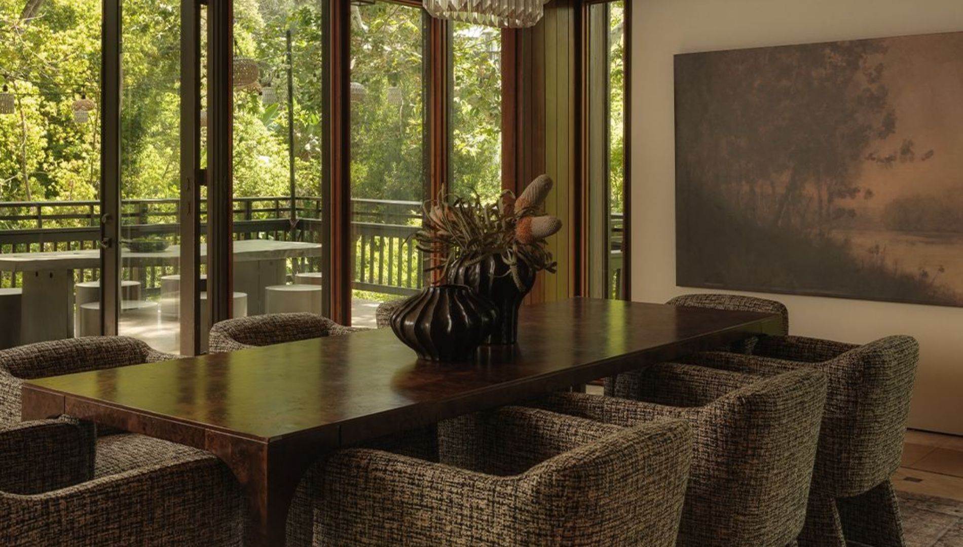 The main dining room