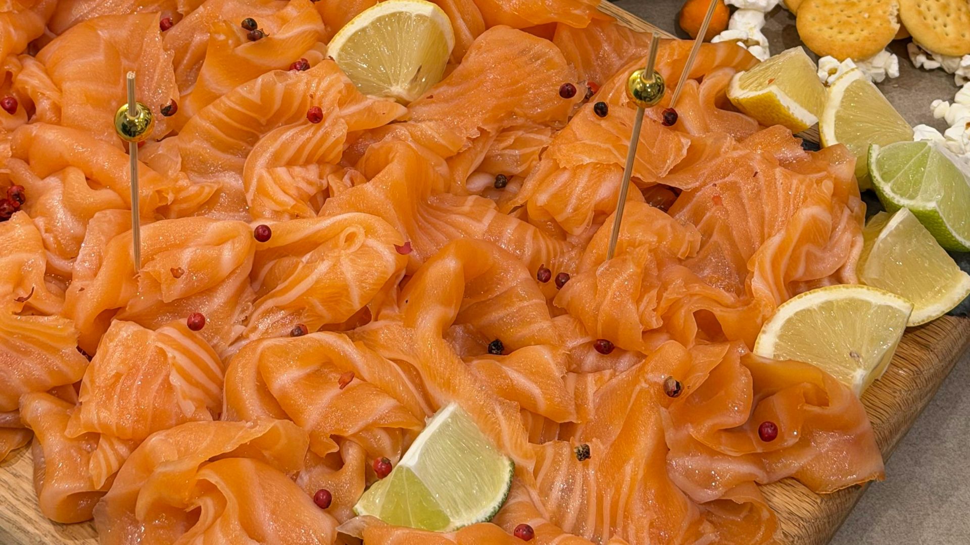 6. Assiette de saumon fumé