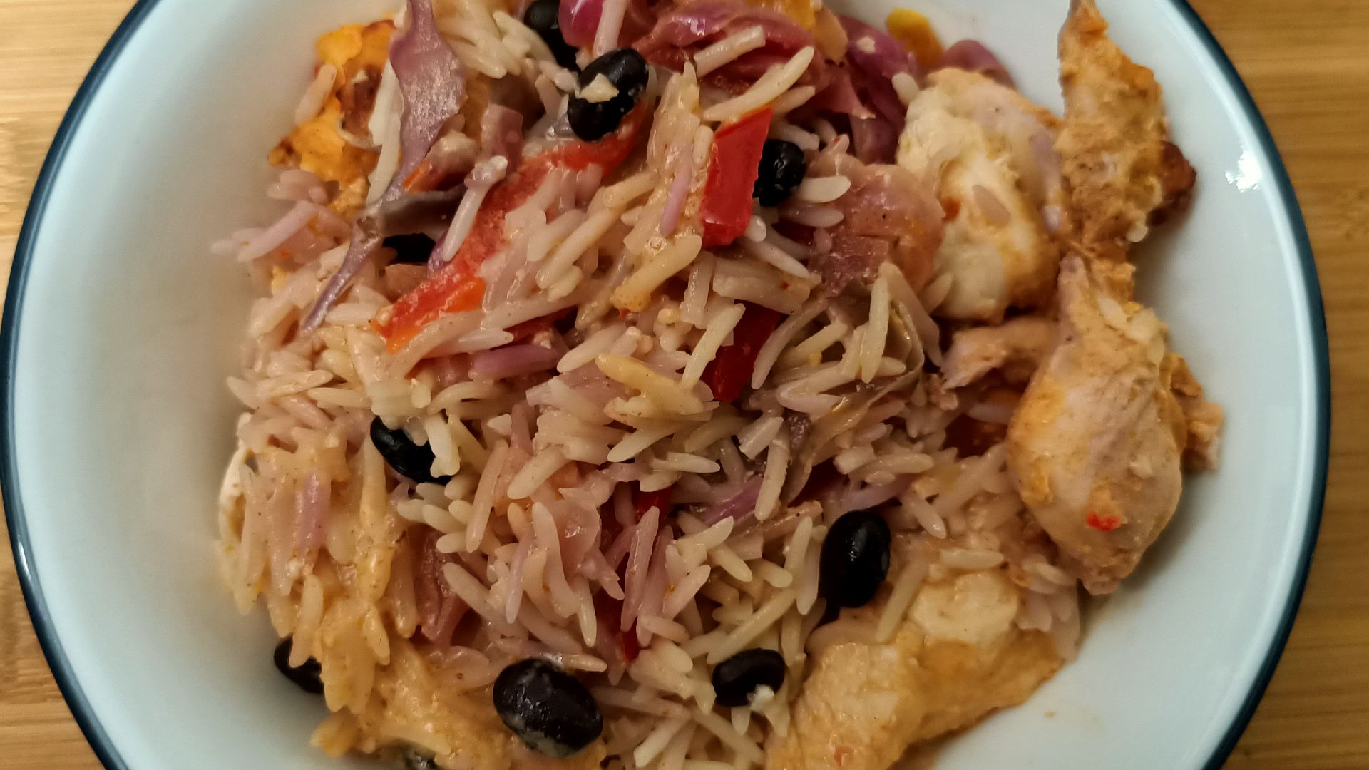 5. Bol de burrito au poulet