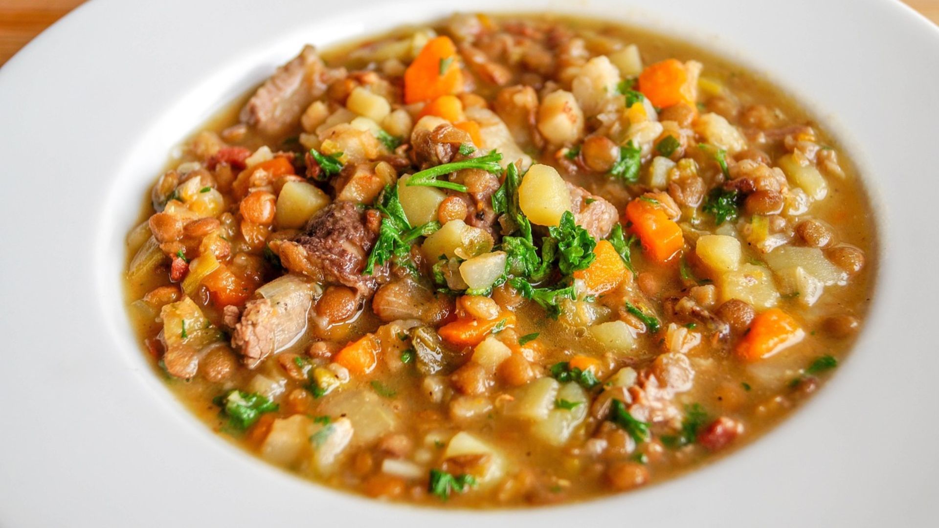 11. Soupe aux lentilles