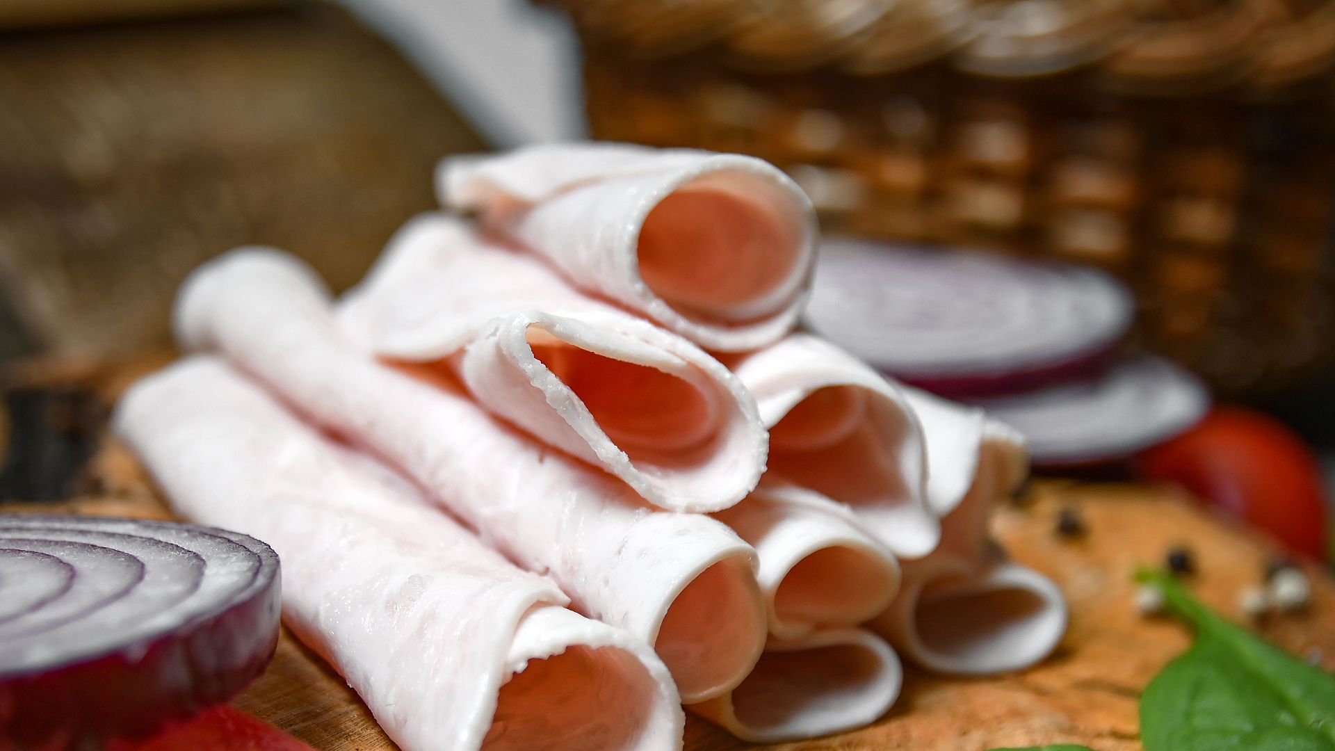 9. Rouleaux de dinde à la laitue