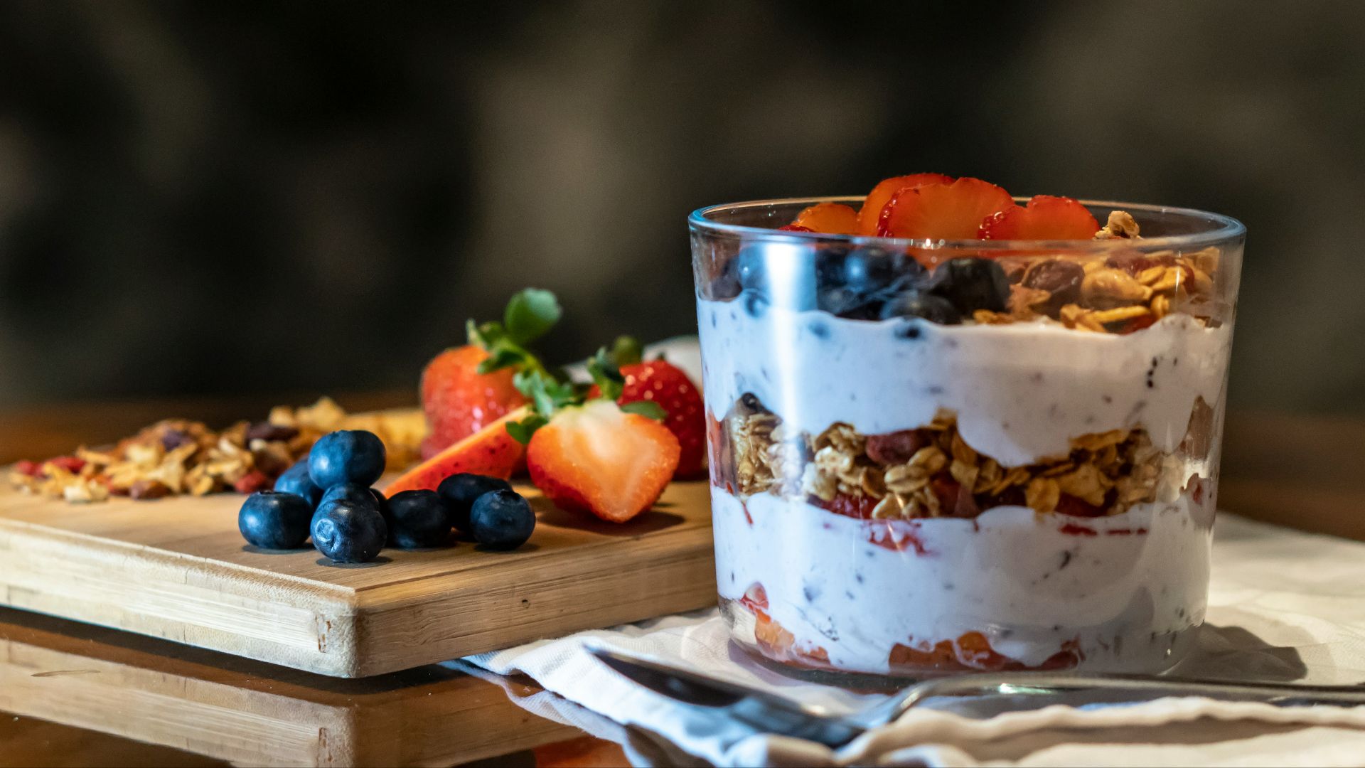 7. Parfaits au yaourt