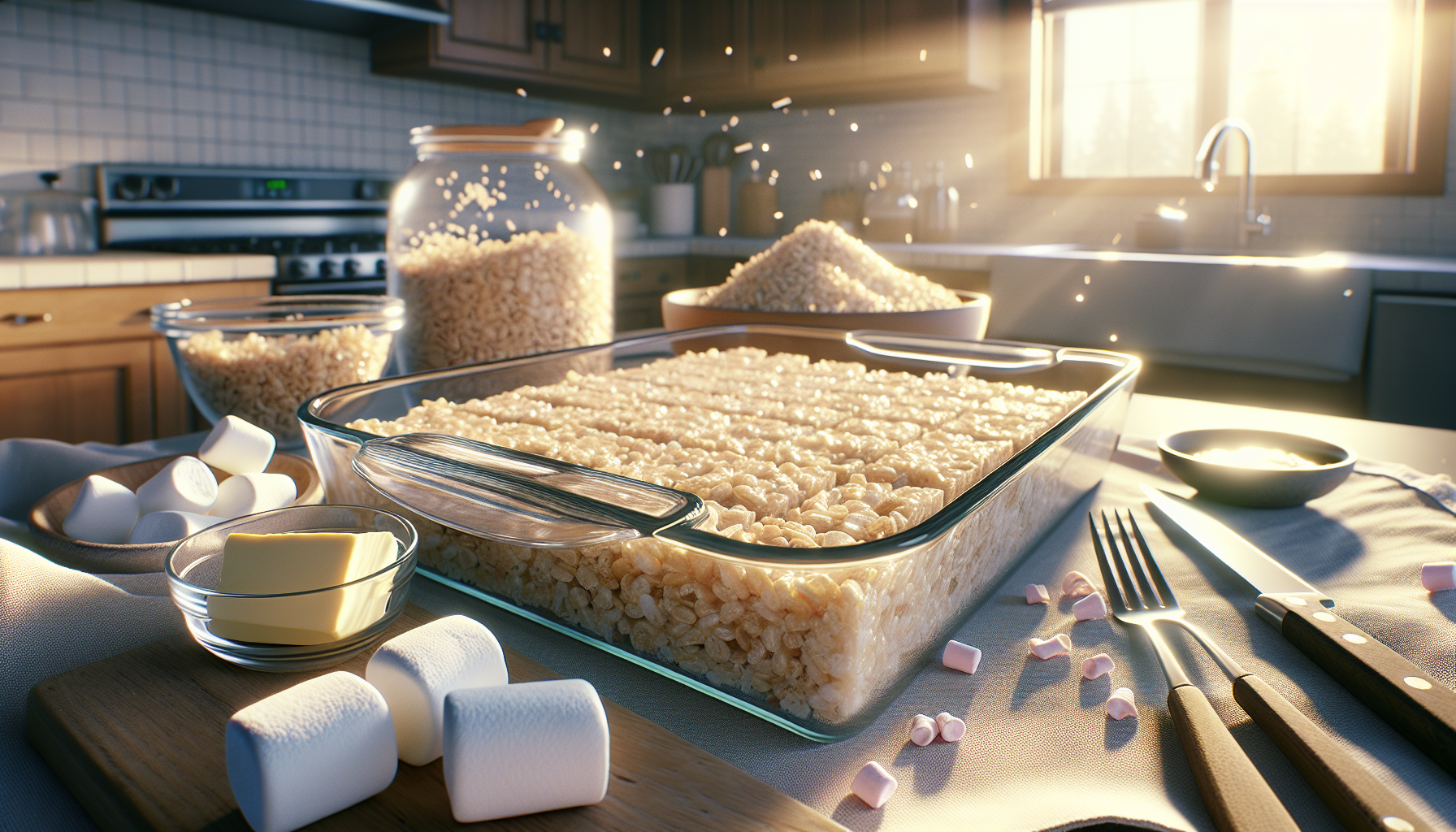 Carrés au Rice Krispies