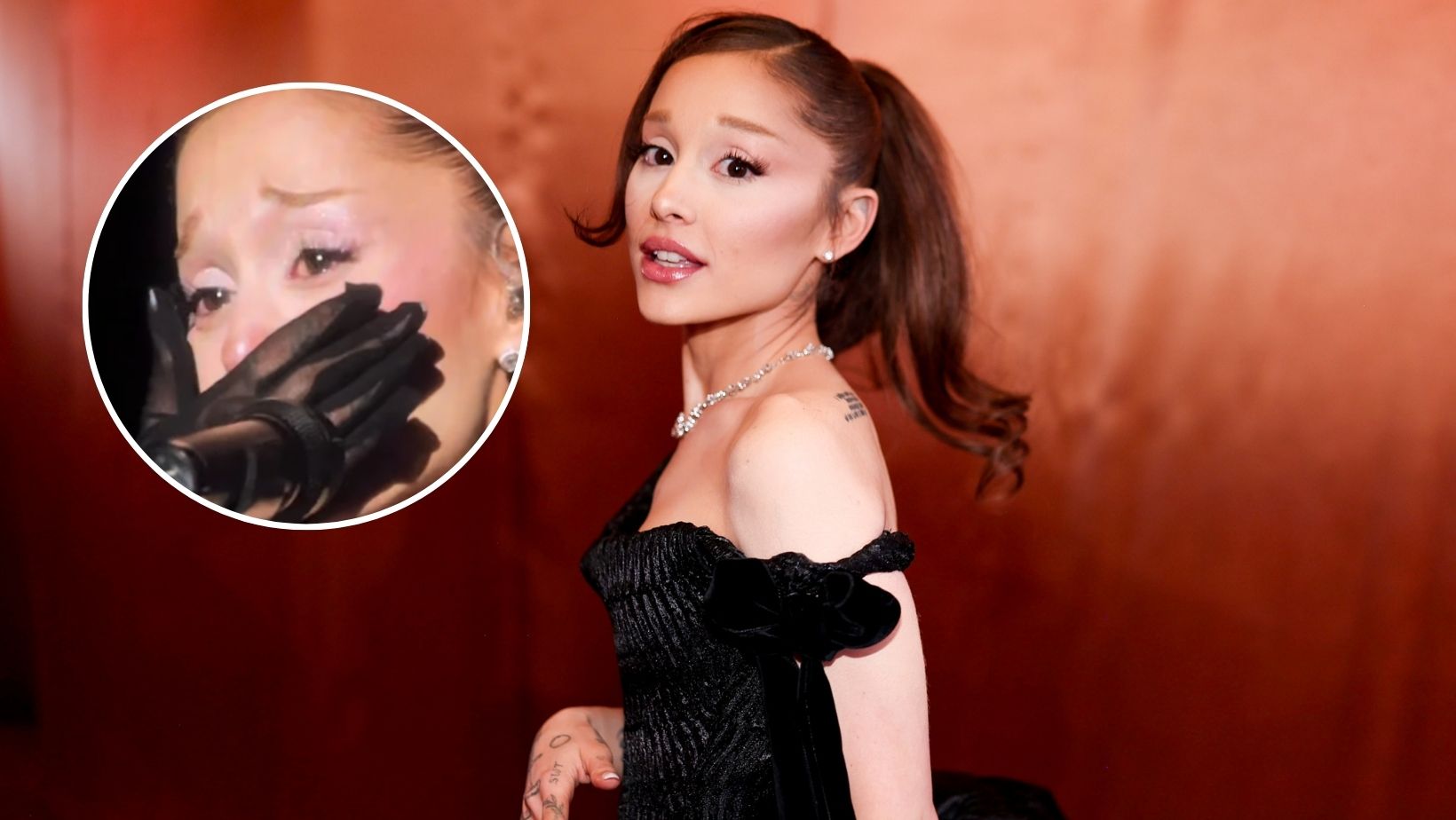 Ariana Grande in tears on stage: here’s why