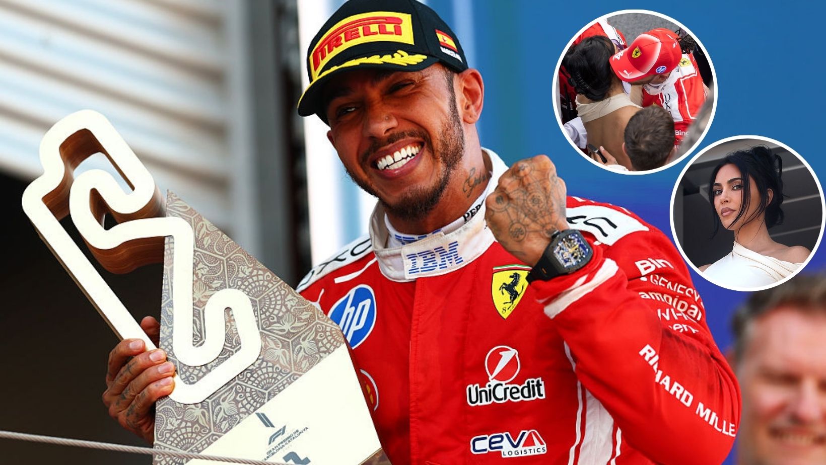 Les Kardashian célèbrent la victoire de Lewis Hamilton