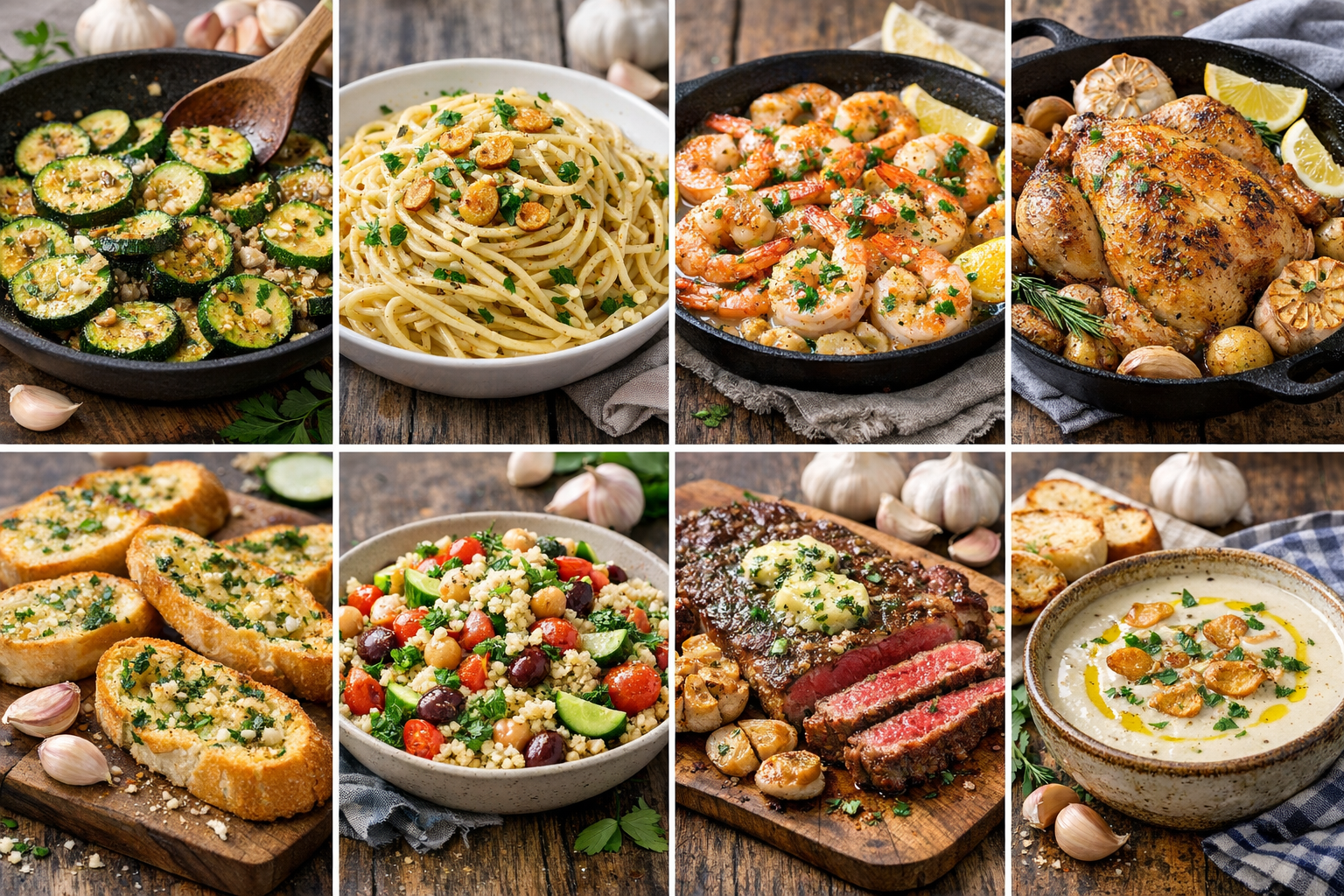 Découvrez 8 recettes irrésistibles à base d’ail
