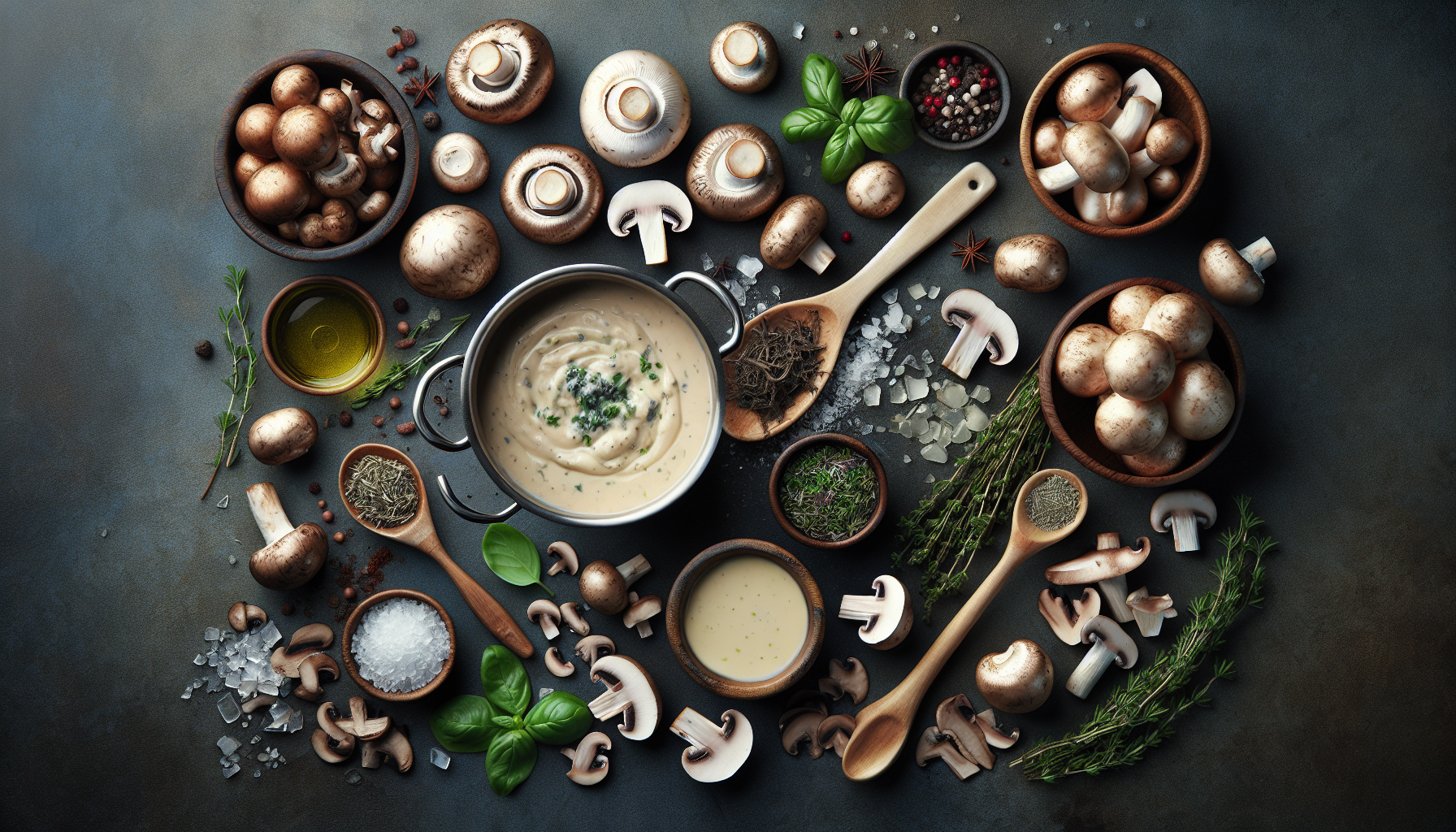 Sauce aux champignons