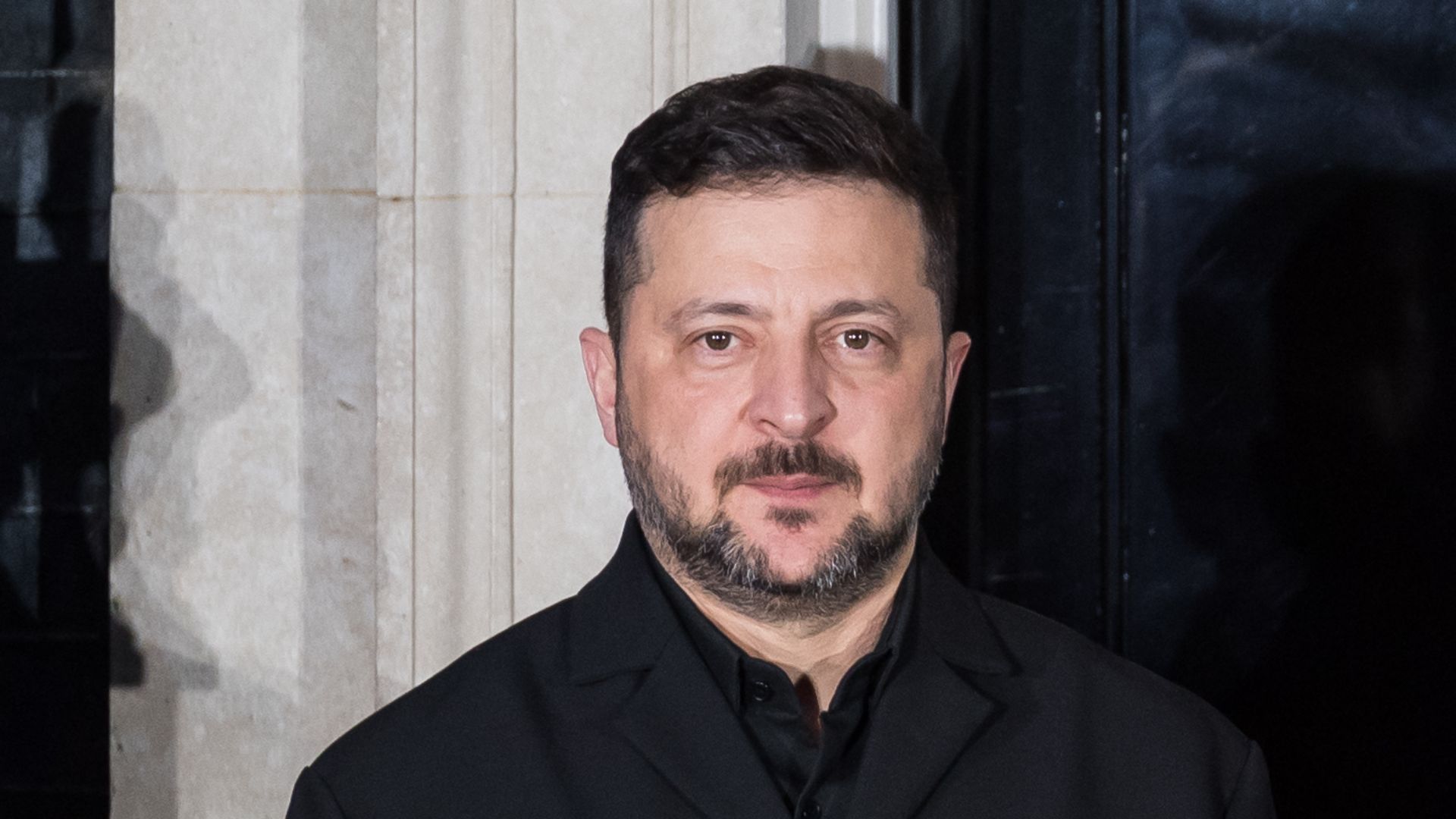Zelensky Visits the Site