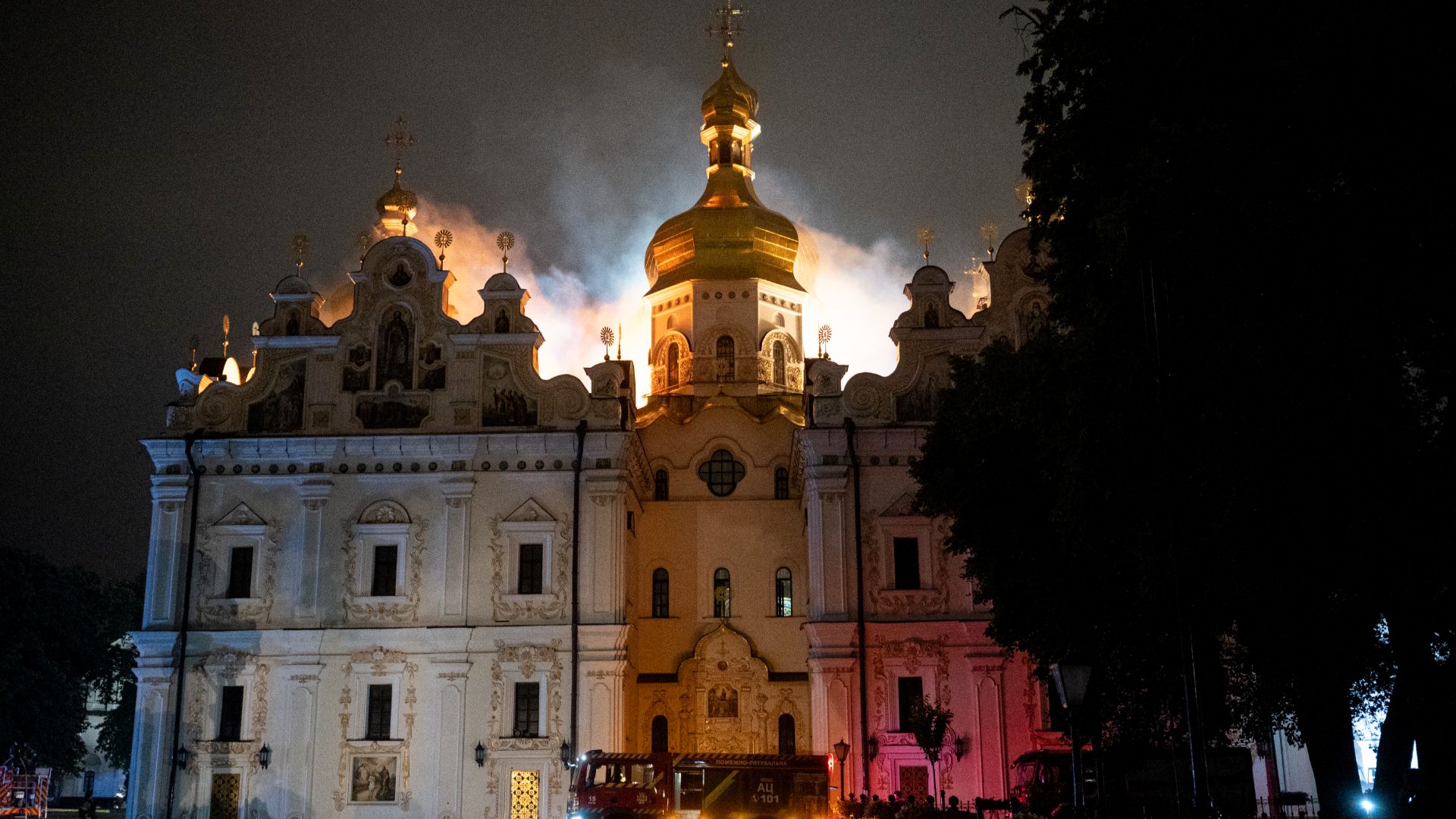 Russian Strike Damages Historic Cathedral