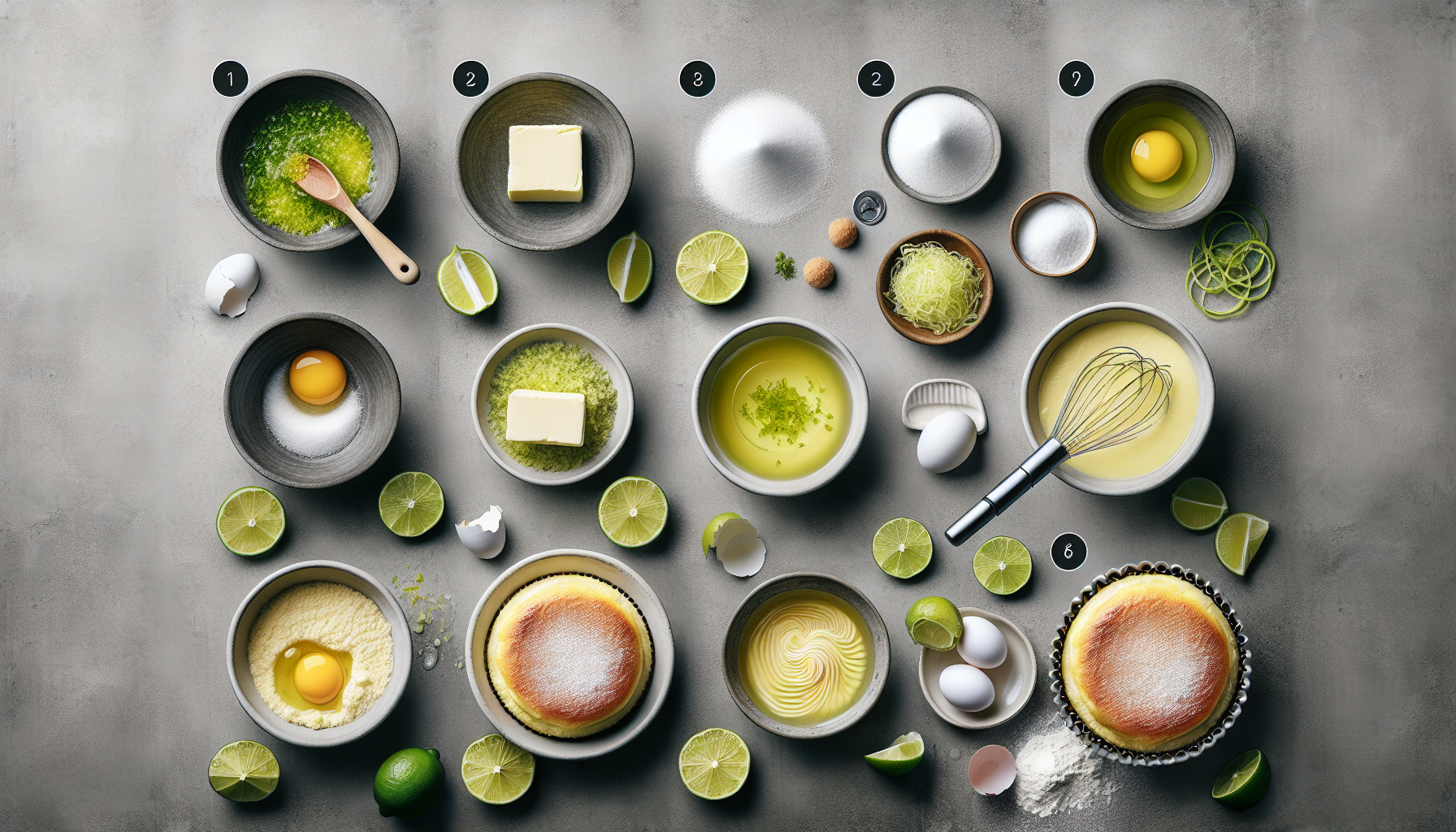 Soufflé au citron vert