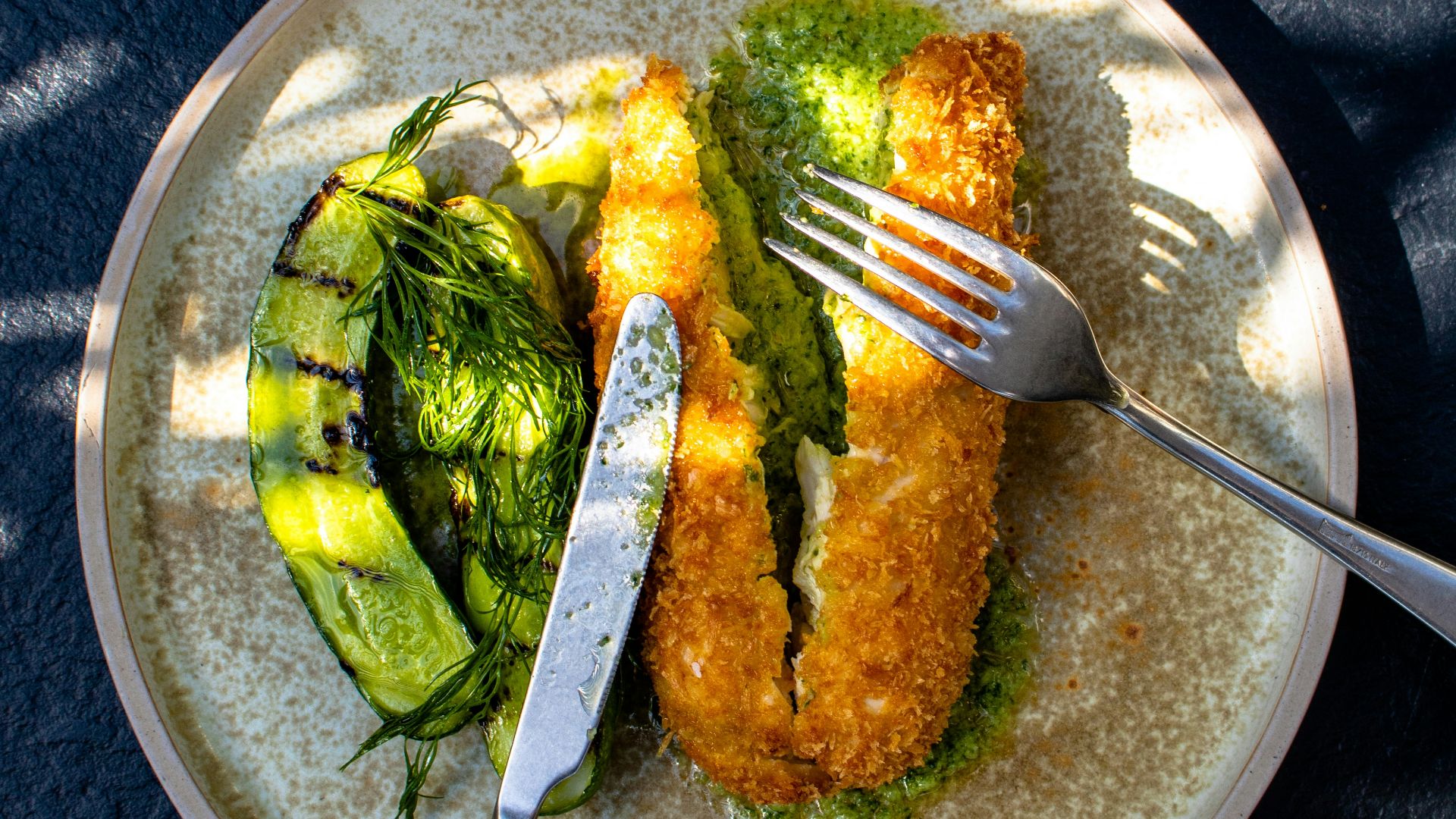 14. Cornichons frits