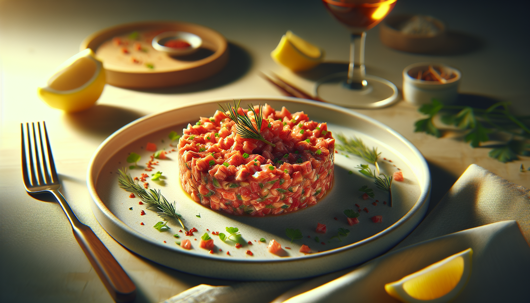 Tartare de homard