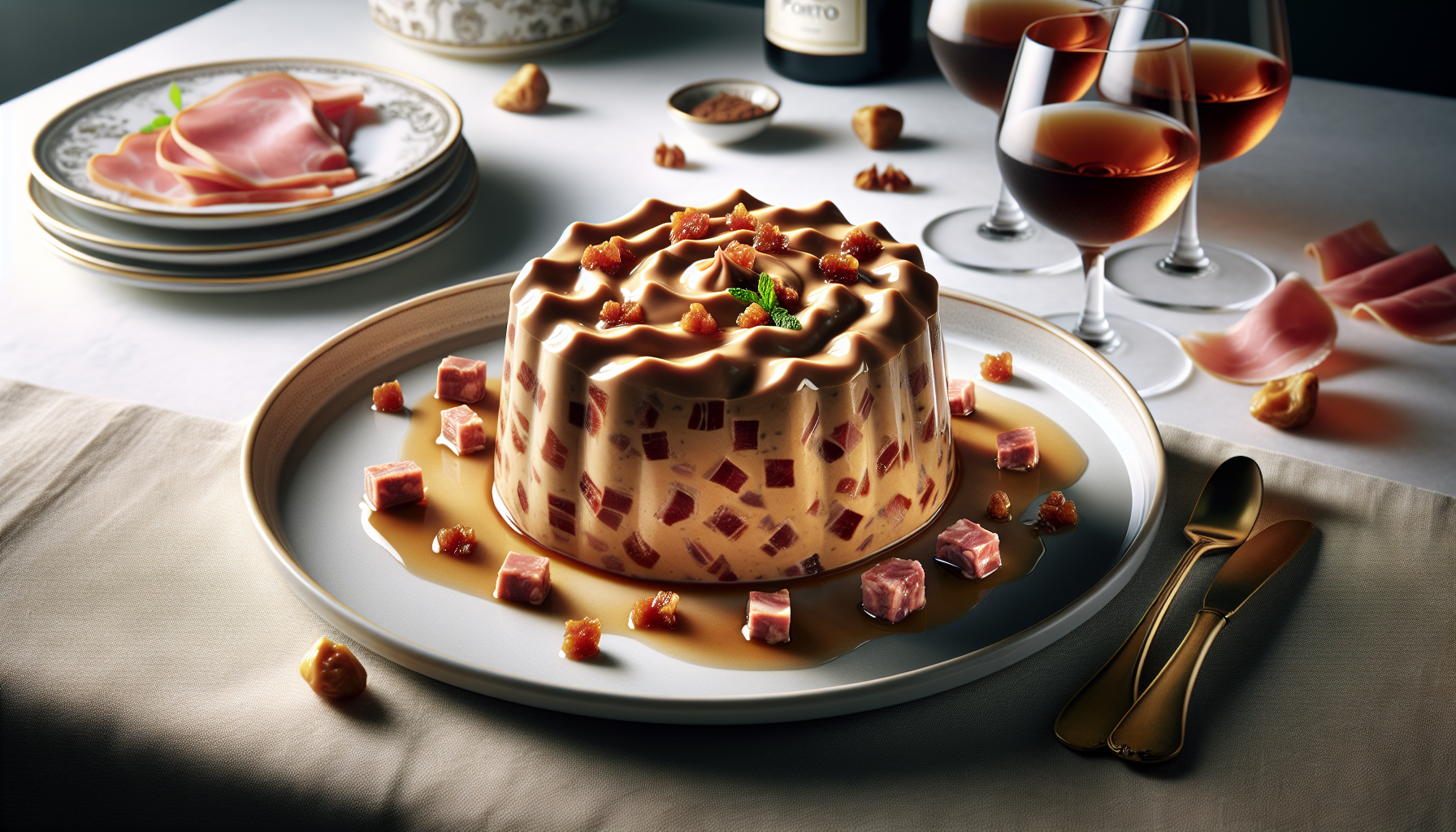 Mousse de jambon au porto