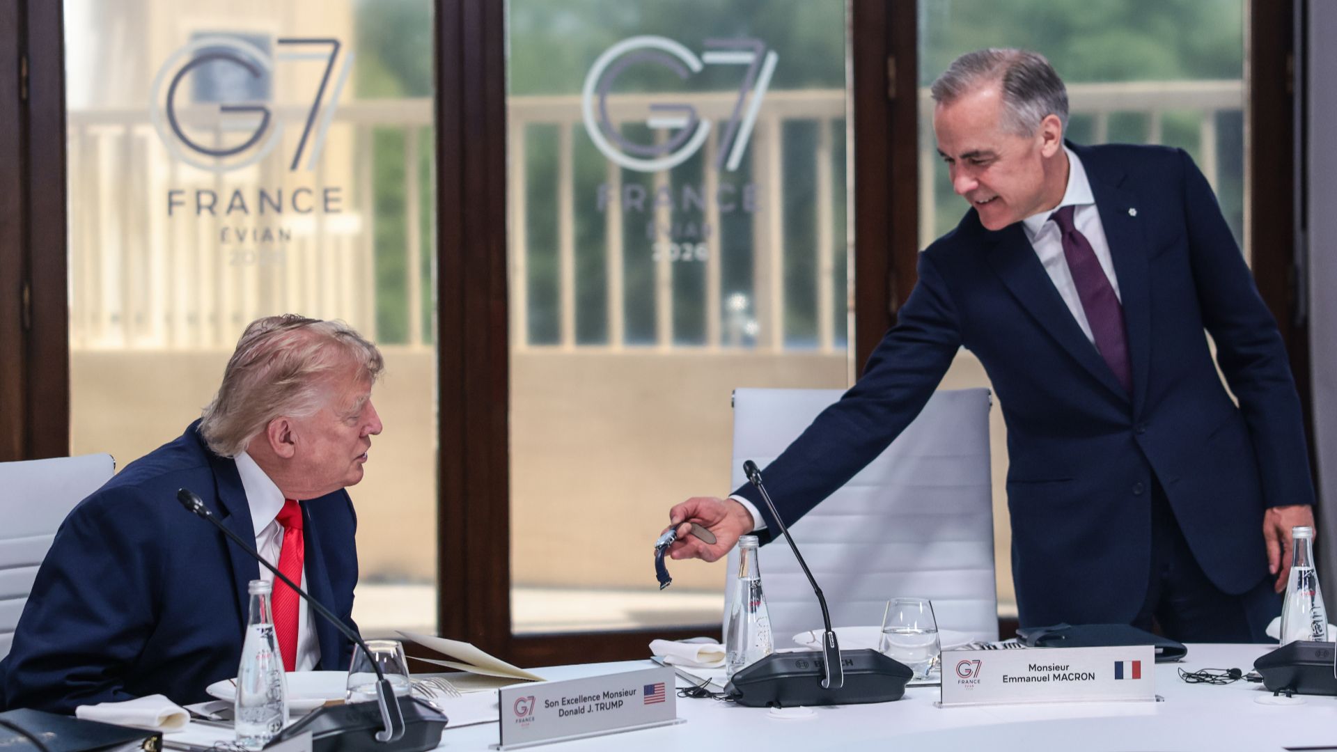 La réaction de Trump