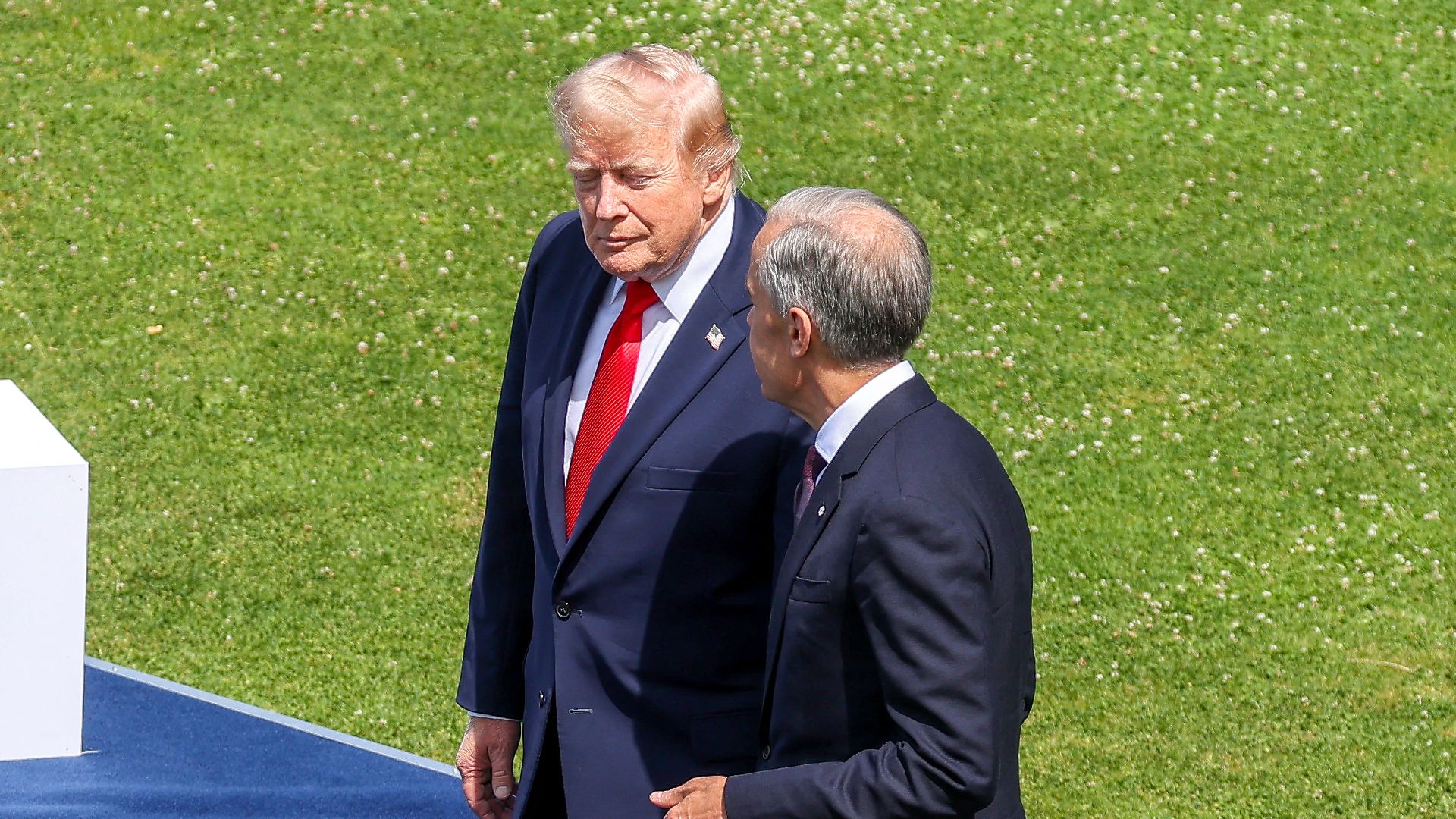 Un incident de micro ouvert au G7