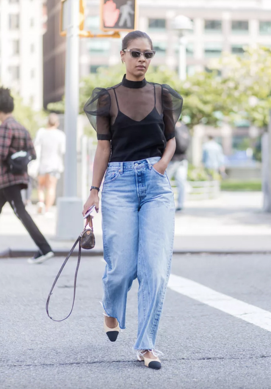 Sheer tops