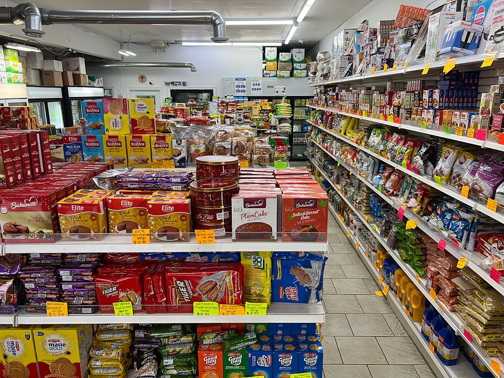 Controlling competition among grocery stores