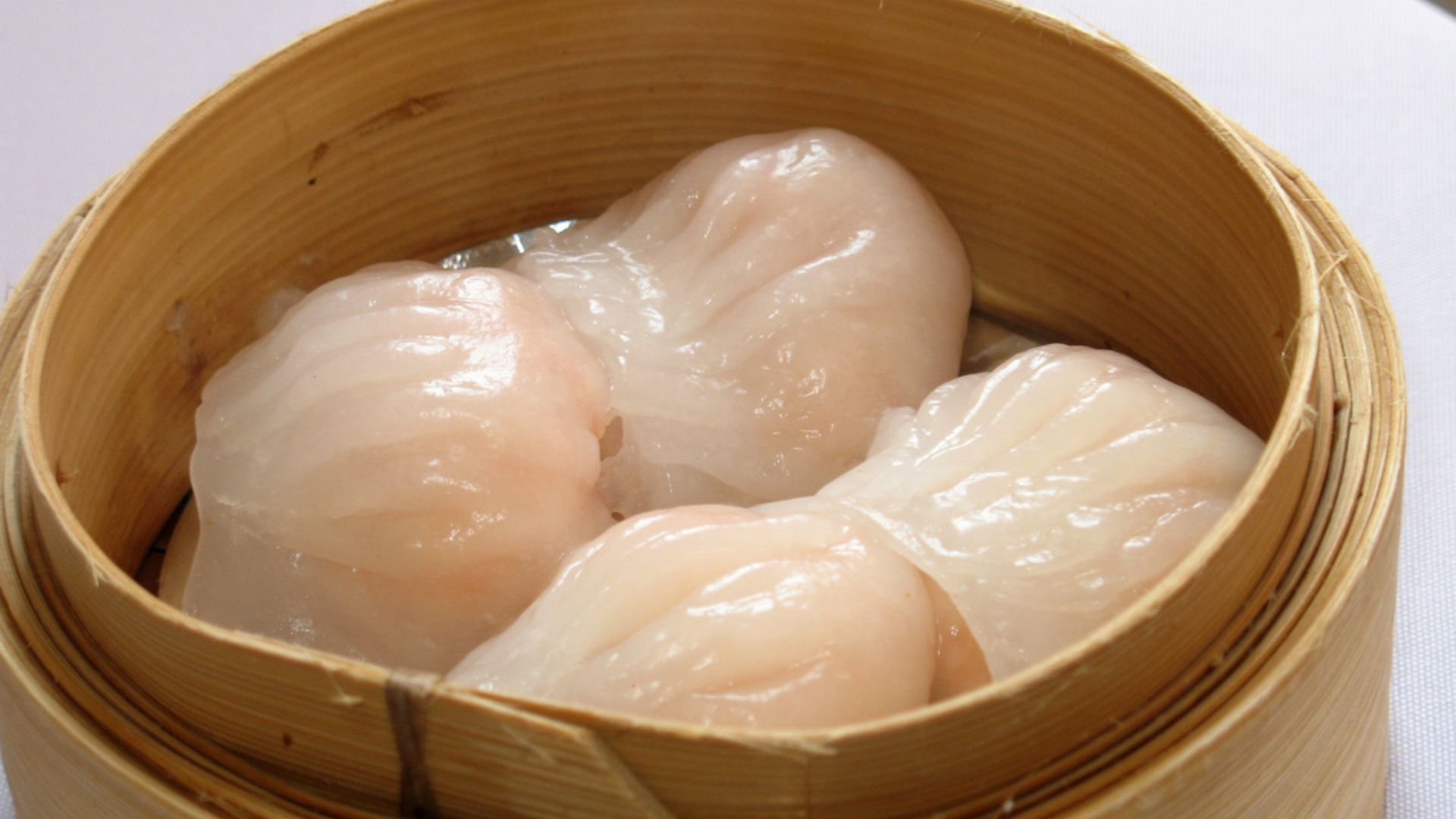 1. Raviolis aux crevettes cuits à la vapeur