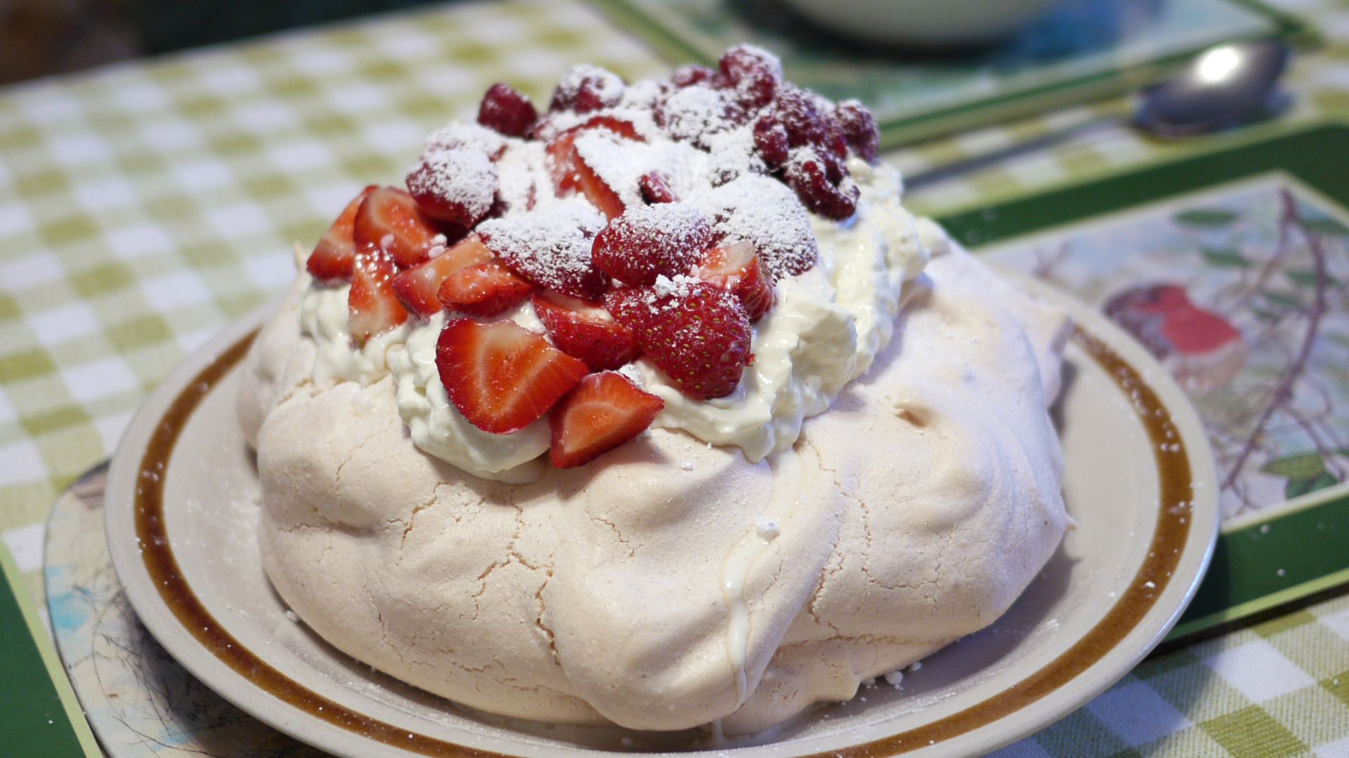 6. La pavlova, originaire de Nouvelle-Zélande