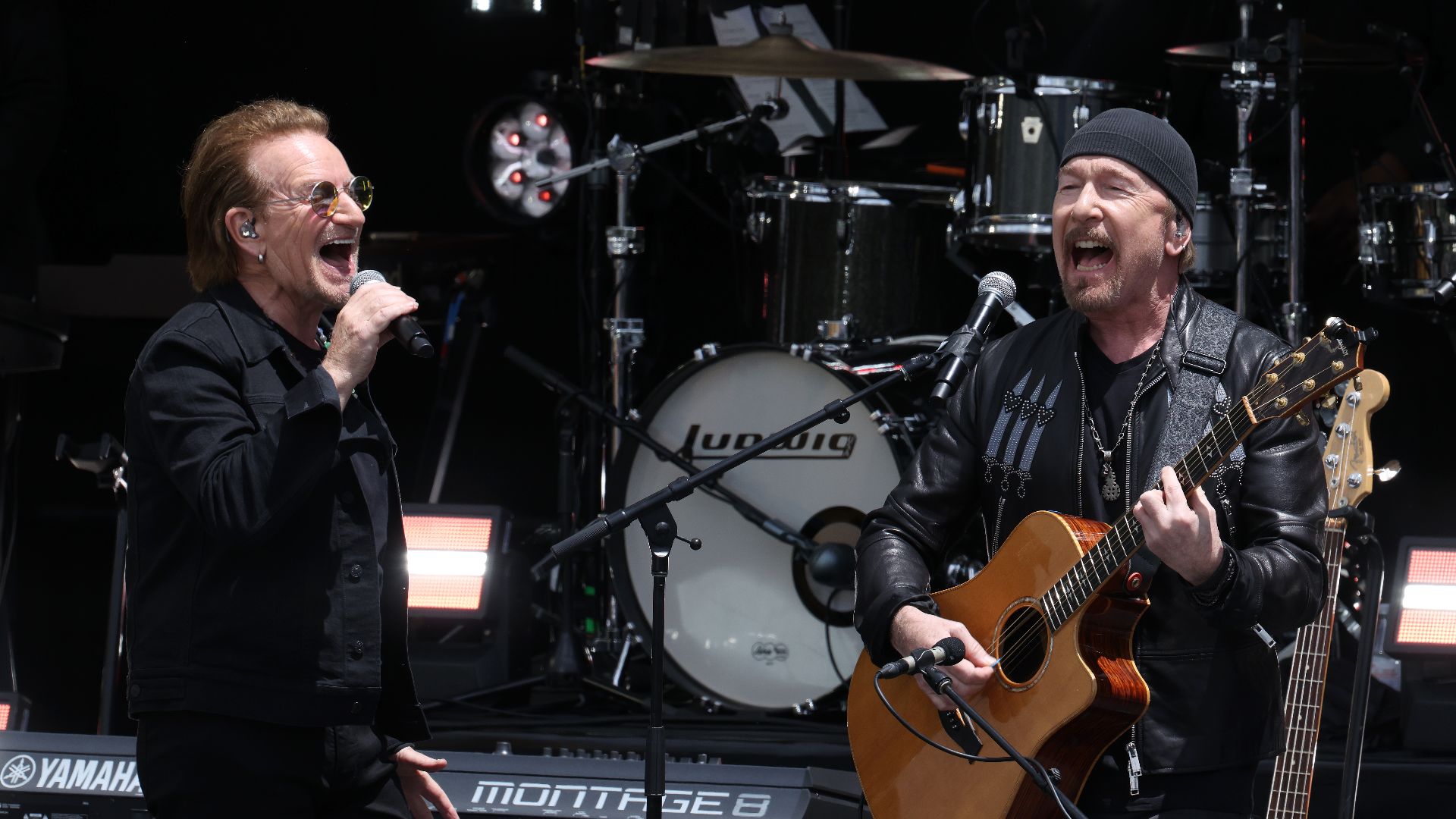 Bono et The Edge remettent au goût du jour un hymne de la campagne d'Obama