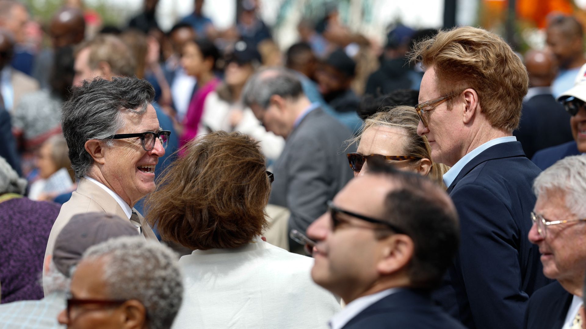 Stephen Colbert ressuscite une célèbre blague de l'époque Obama
