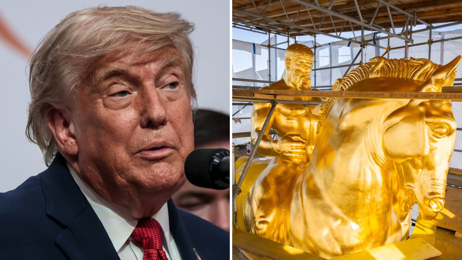 A symbol of the Trump administration