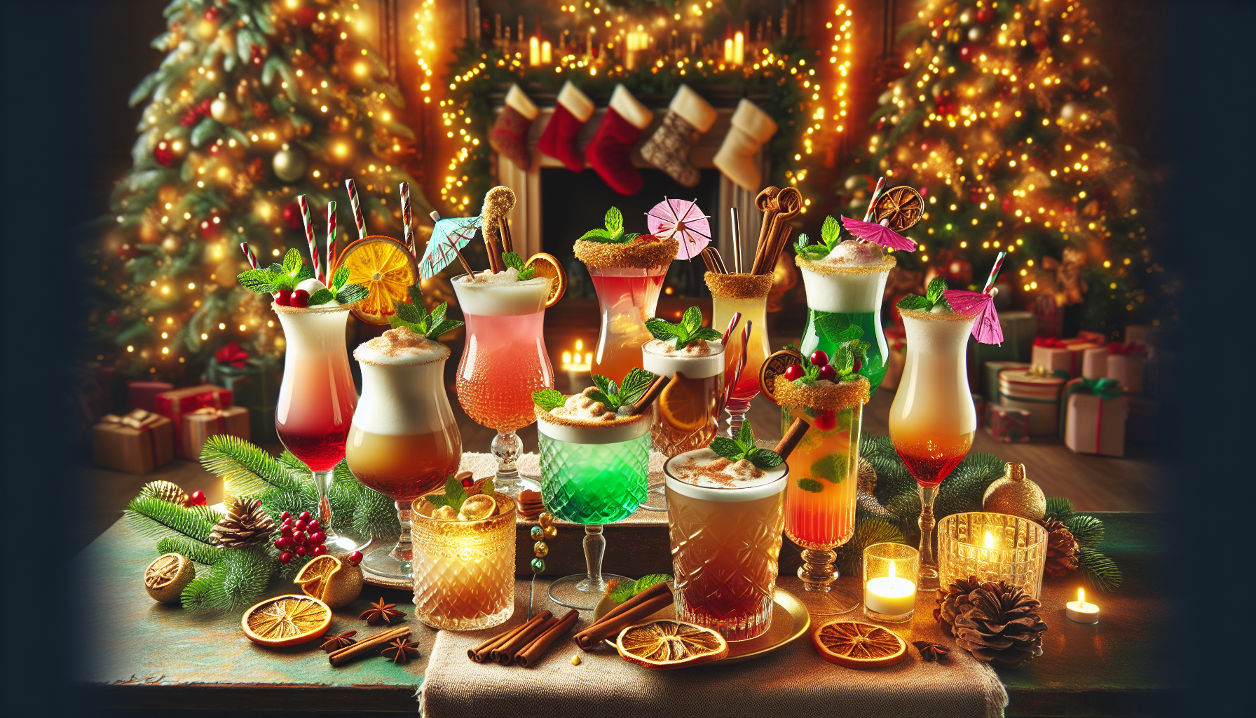 Cocktails pour le temps des fêtes