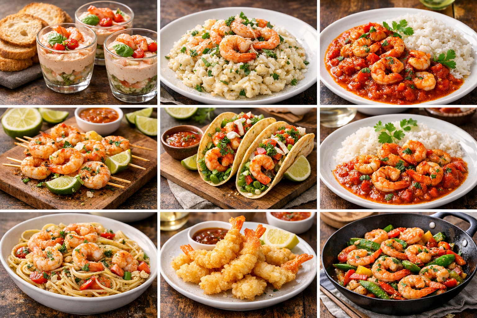 Découvrez ces délicieuses recettes de crevettes