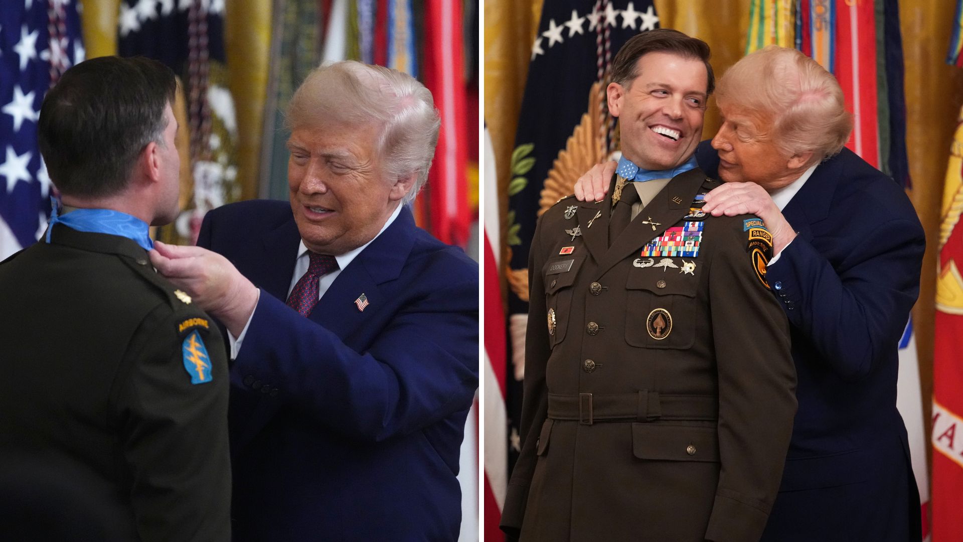 A Medal of Honor Ceremony Draws Attention