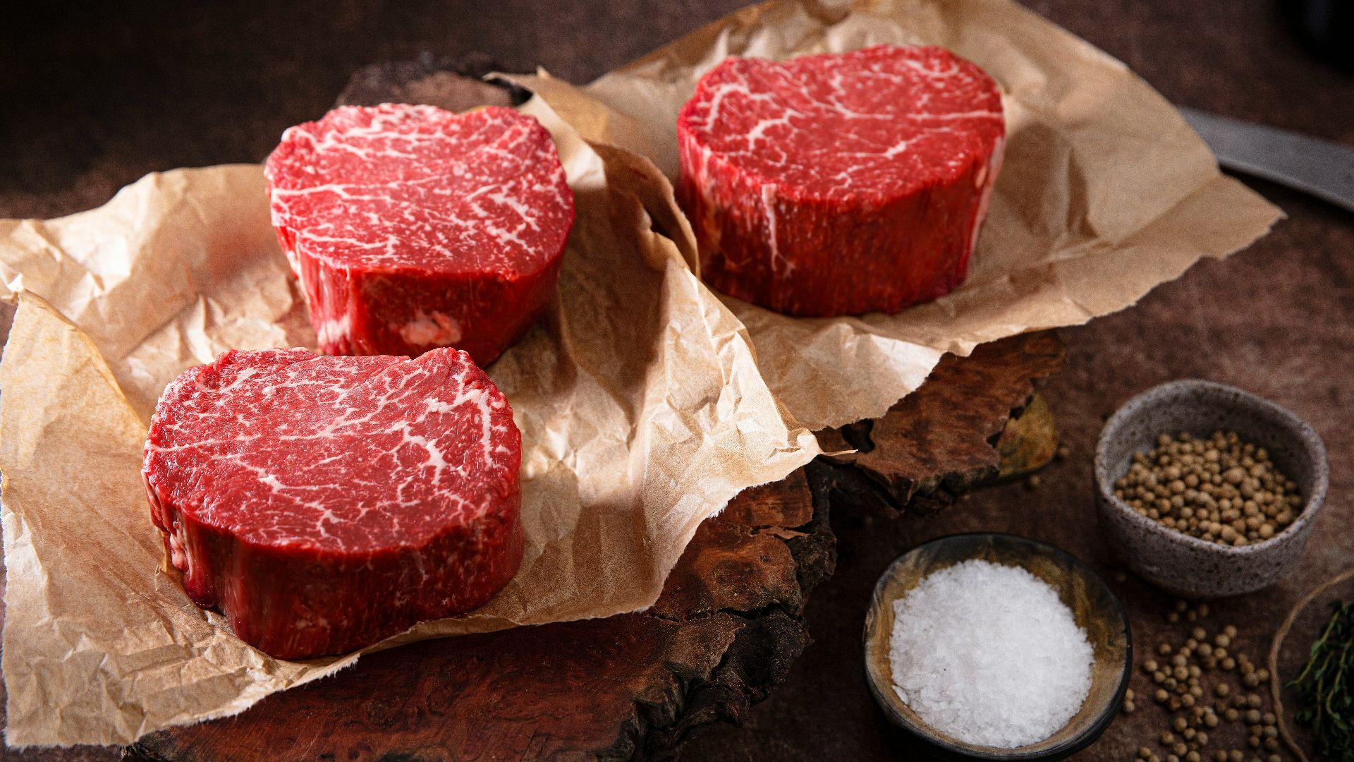 1. Du véritable bœuf Wagyu