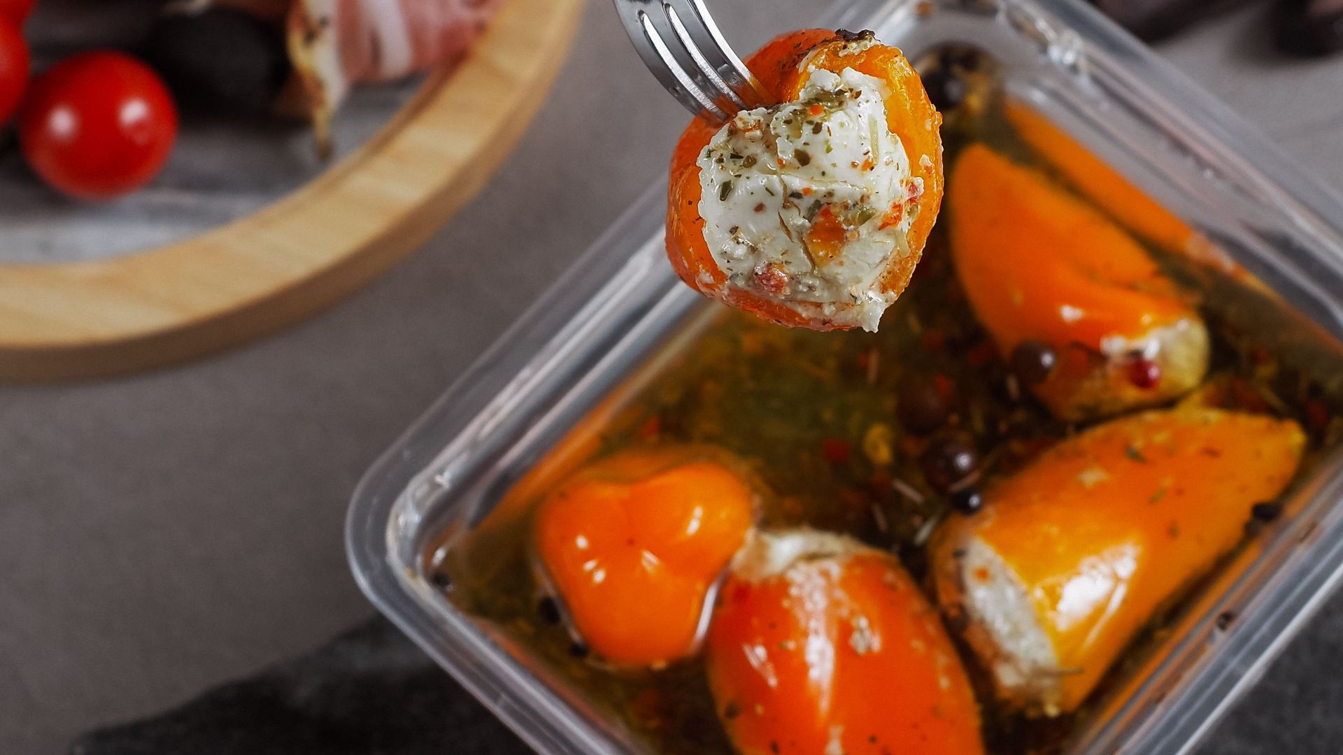 6. Mini-poivrons farcis