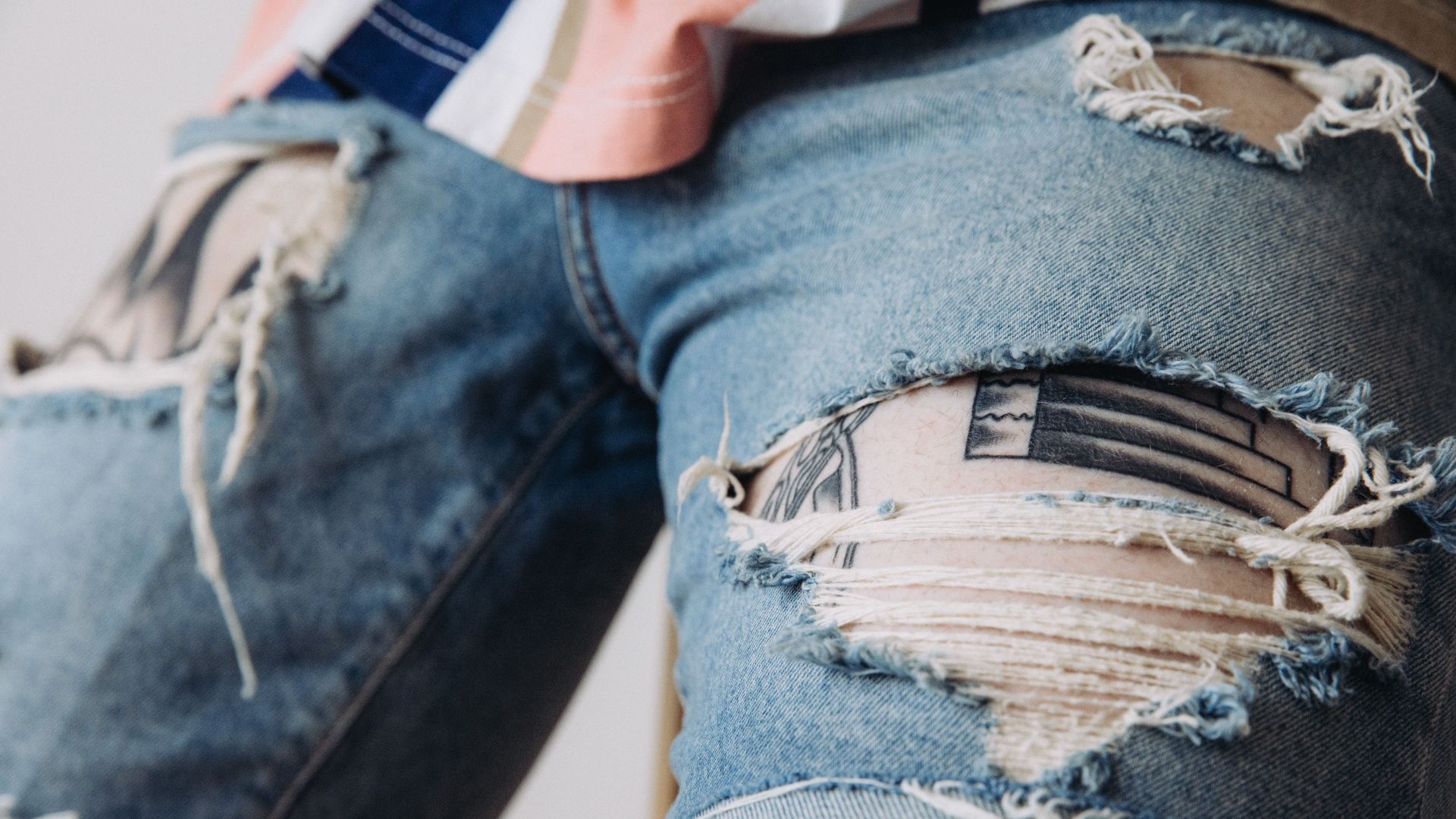 7. Effets vieillis sur le denim