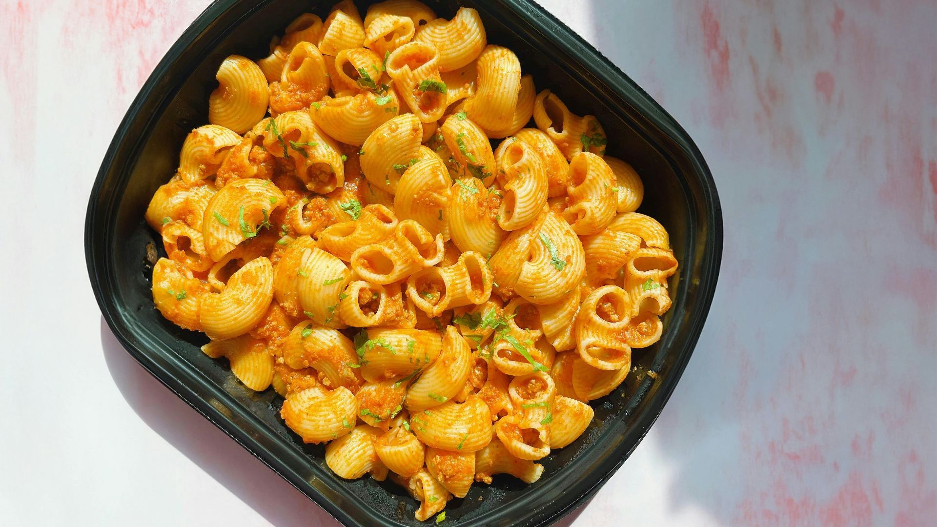 7. Macaroni au fromage tout prêt