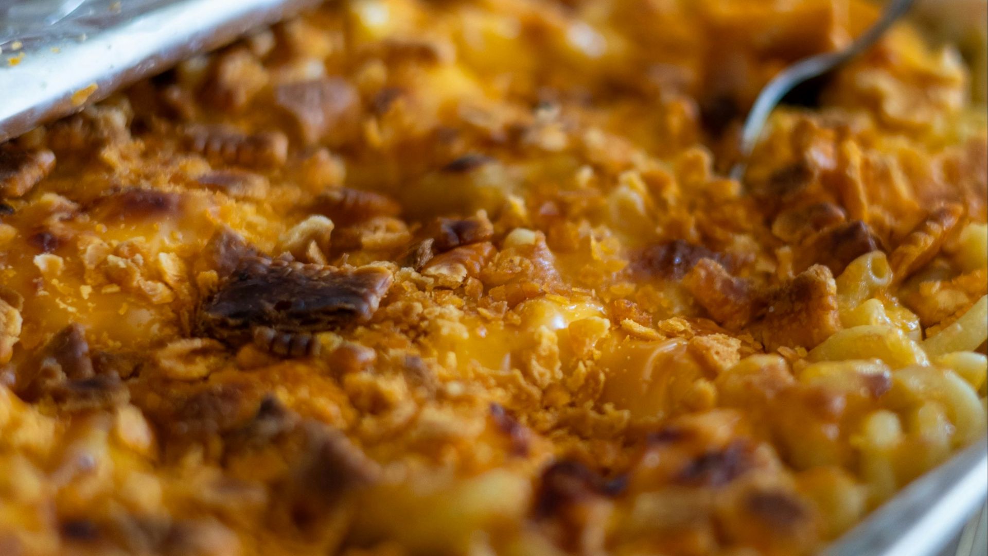 7. Macaroni au fromage gratiné