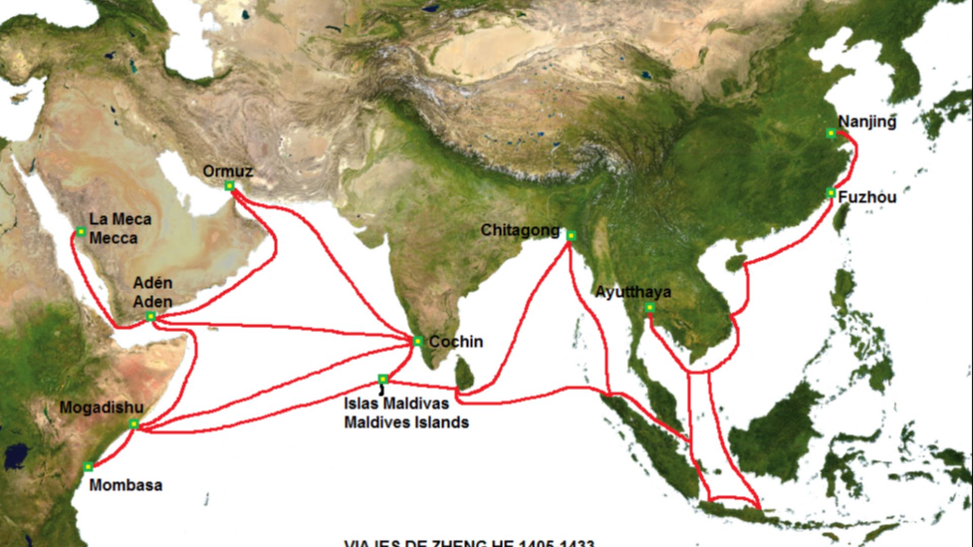 5. Les voyages de Zheng He ont ouvert de nouvelles perspectives commerciales
